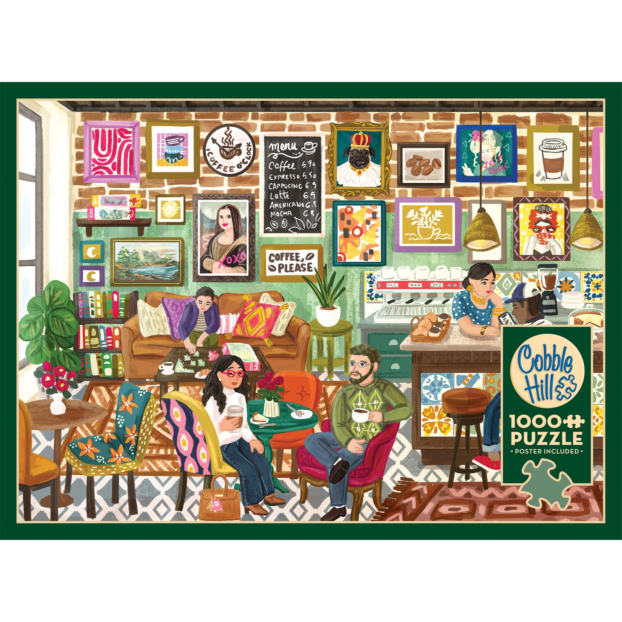 Coffee Please 1000 Piece Puzzle