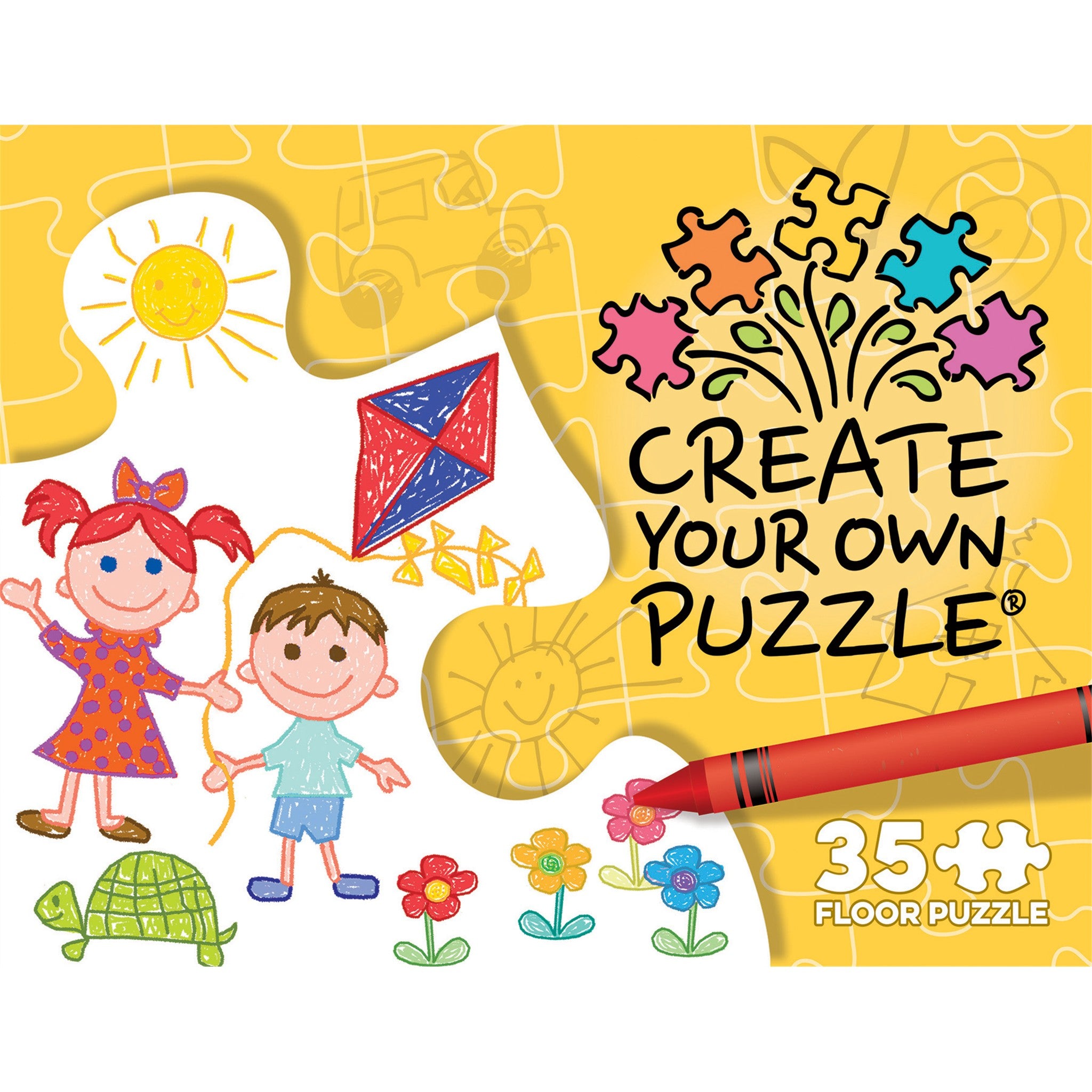 Create Your Own Floor Puzzle: 35 Pieces - Online Only