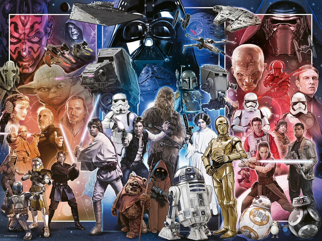 Star Wars Whole Universe 1500 Piece Puzzle - Calendar Club Canada