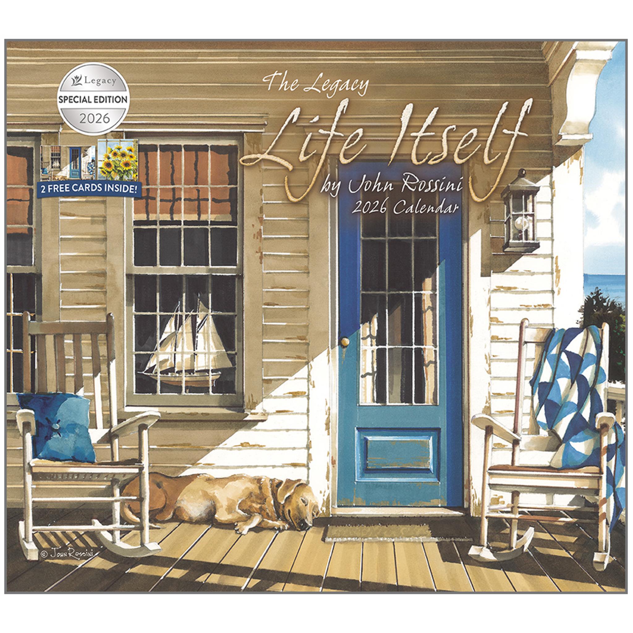 Life Itself 2026 Deluxe Special EditionWall Calendar with Cards