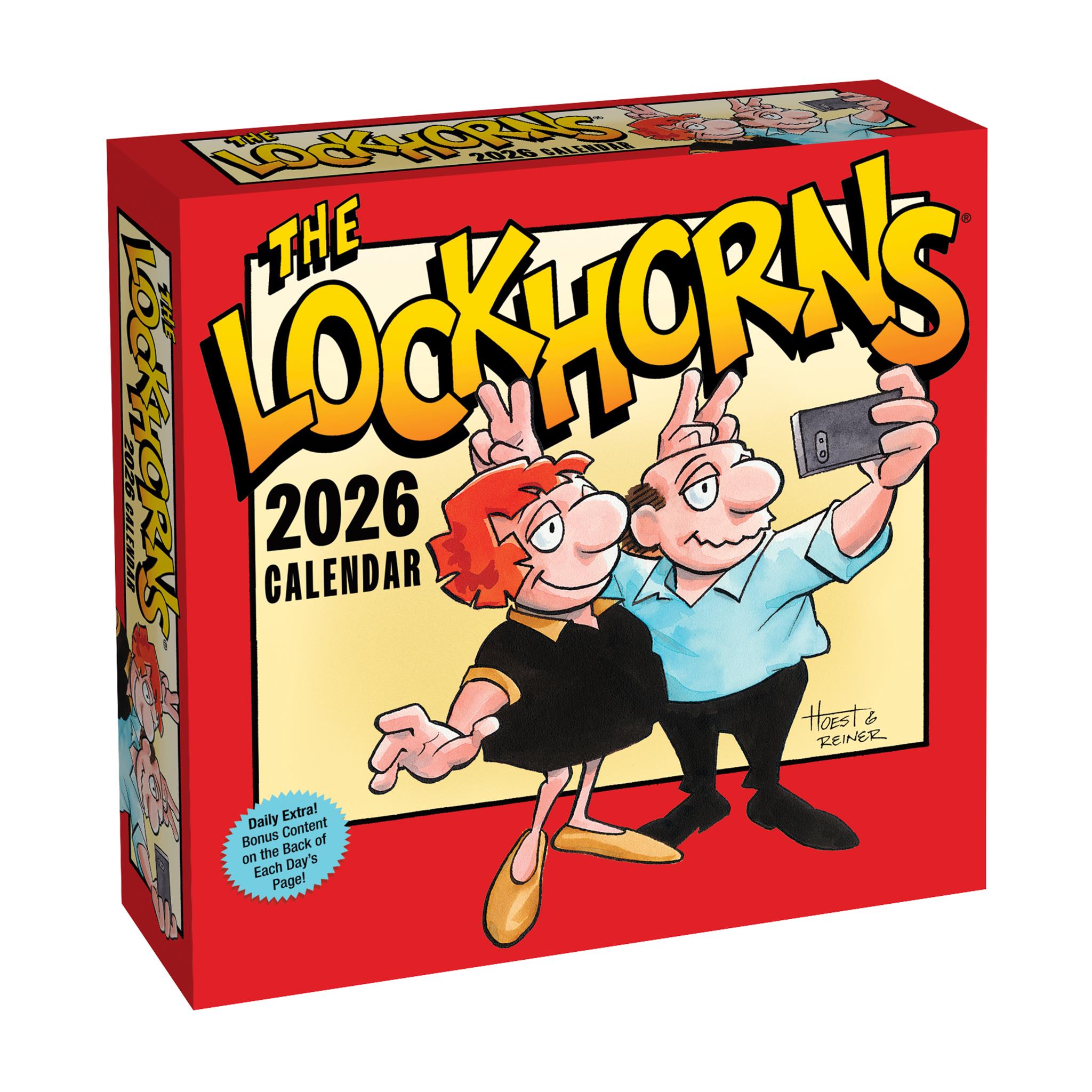 Lockhorns Laugh-A-Day 2026 Box Calendar