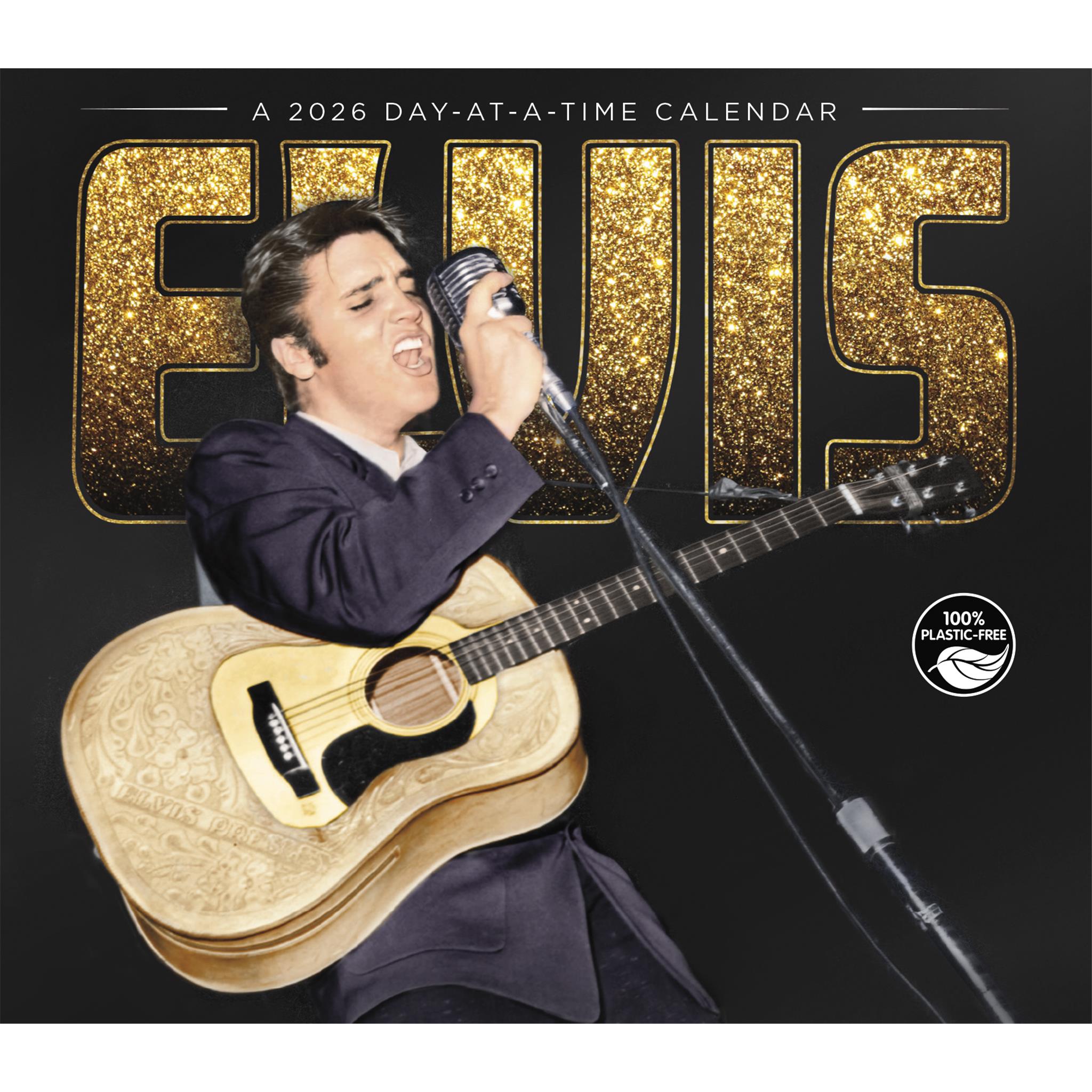 Elvis Presley 2026 Box Calendar
