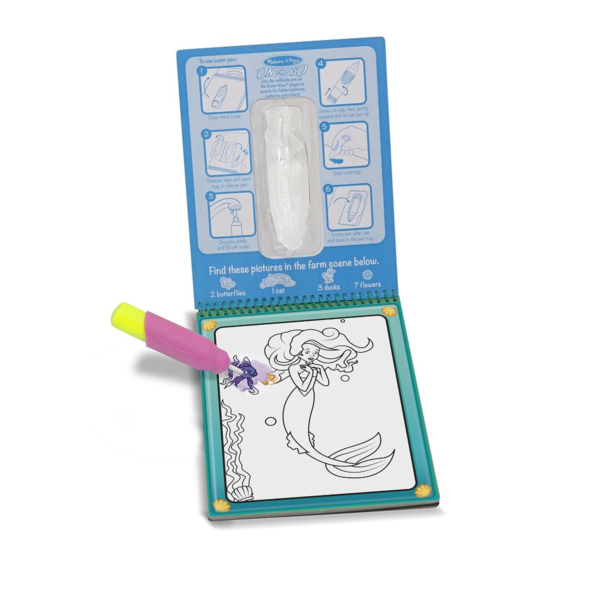 Water Wow Fairy Tale Water Colouring Book - Calendar Club Canada