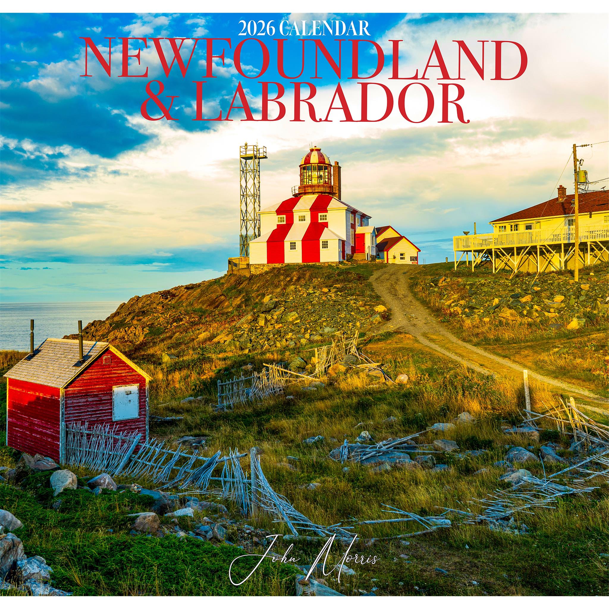 Newfoundland And Labrador 2026 Wall Calendar
