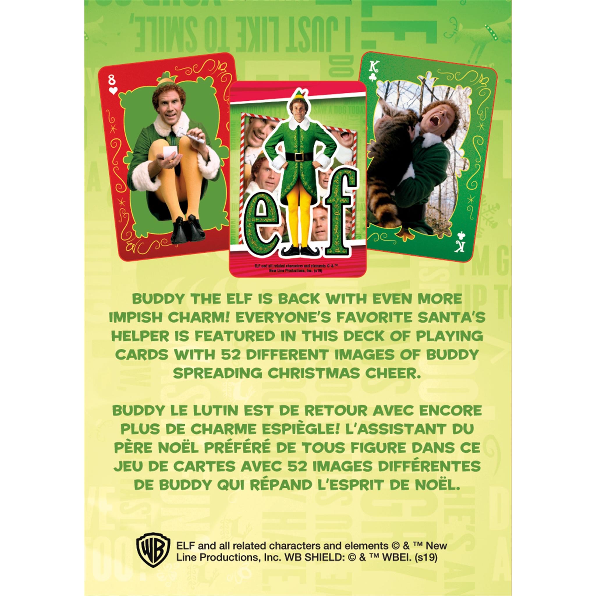 Elf Buddy Playing Cards