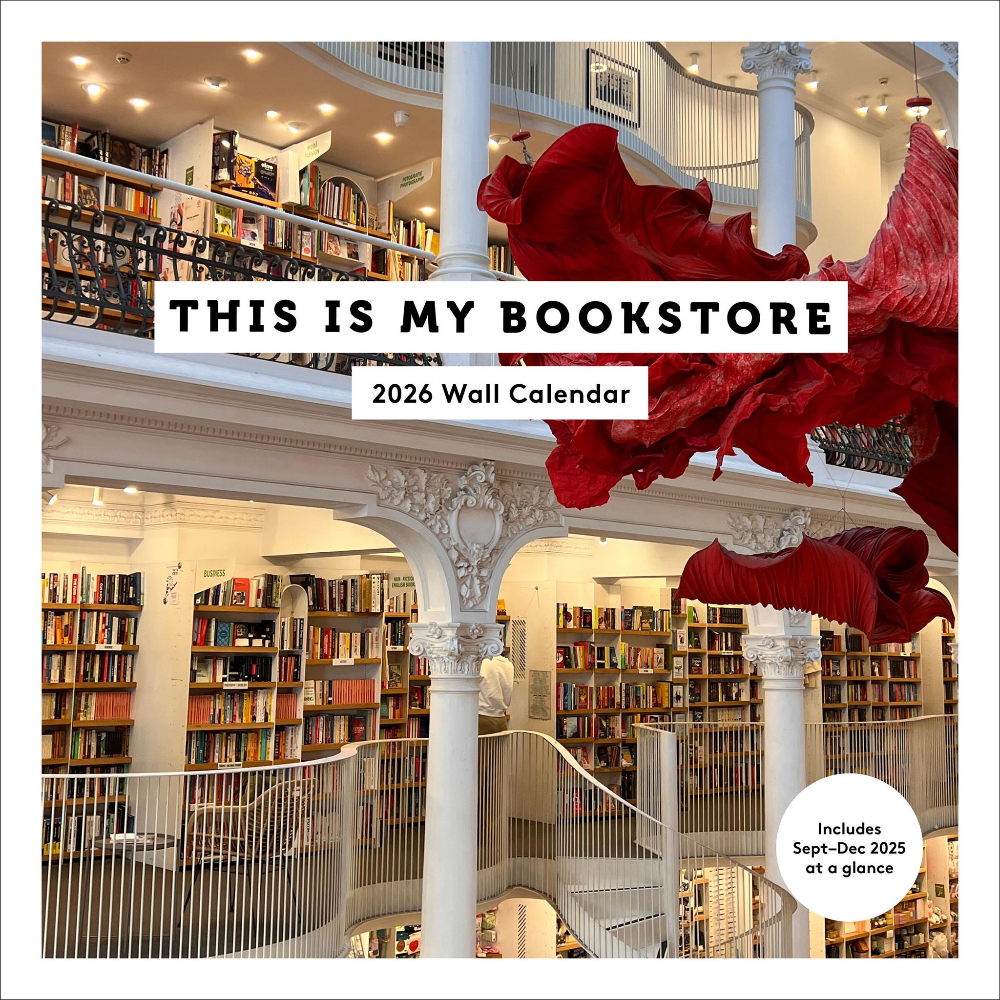 This Is My Bookstore 2026 Wall Calendar - Online Only