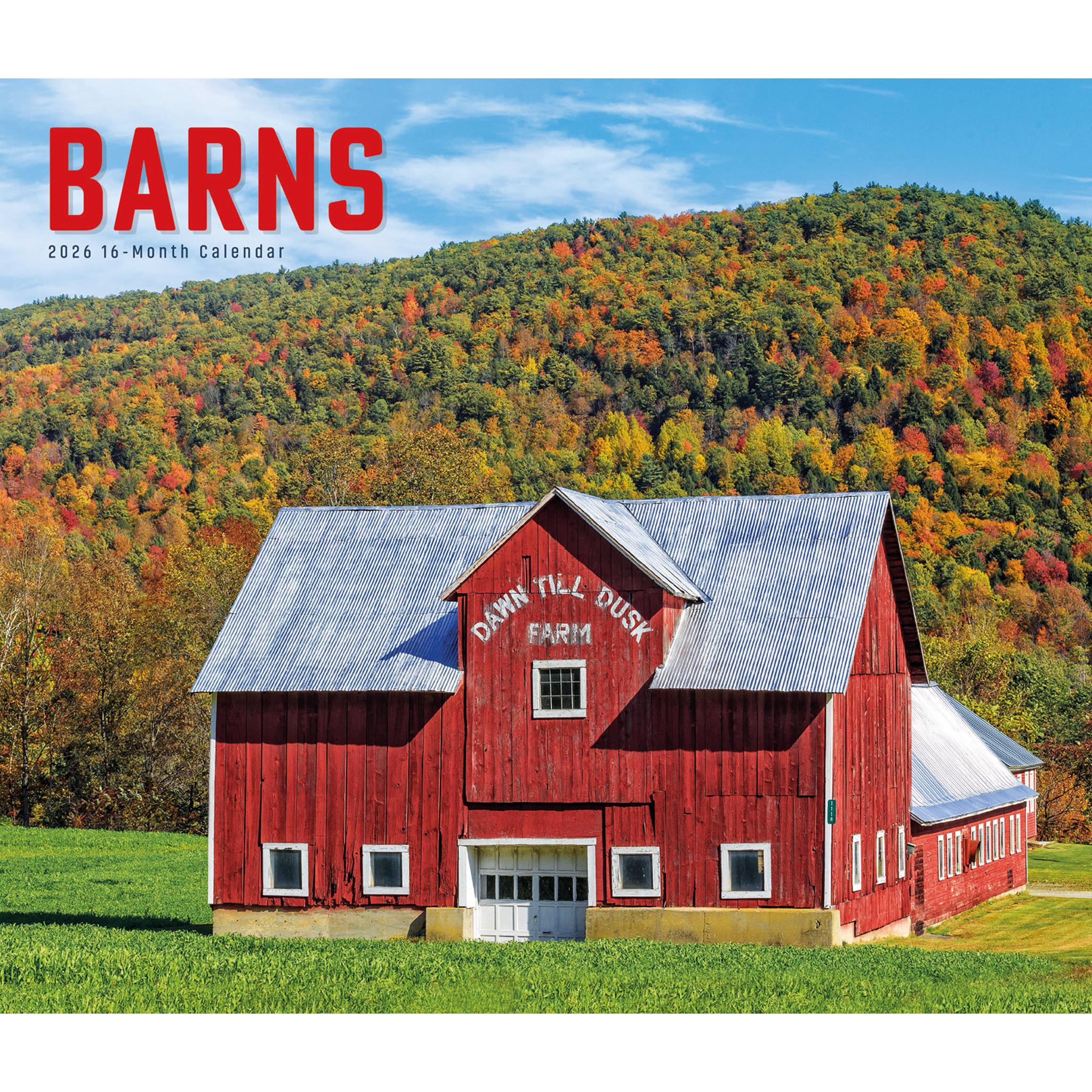 Barns 2026 Wall Calendar