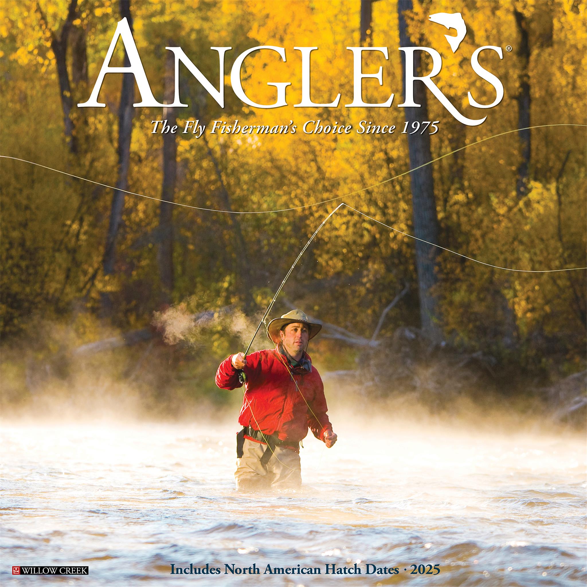 Angler s 2025 12 x 12 Wall Calendar