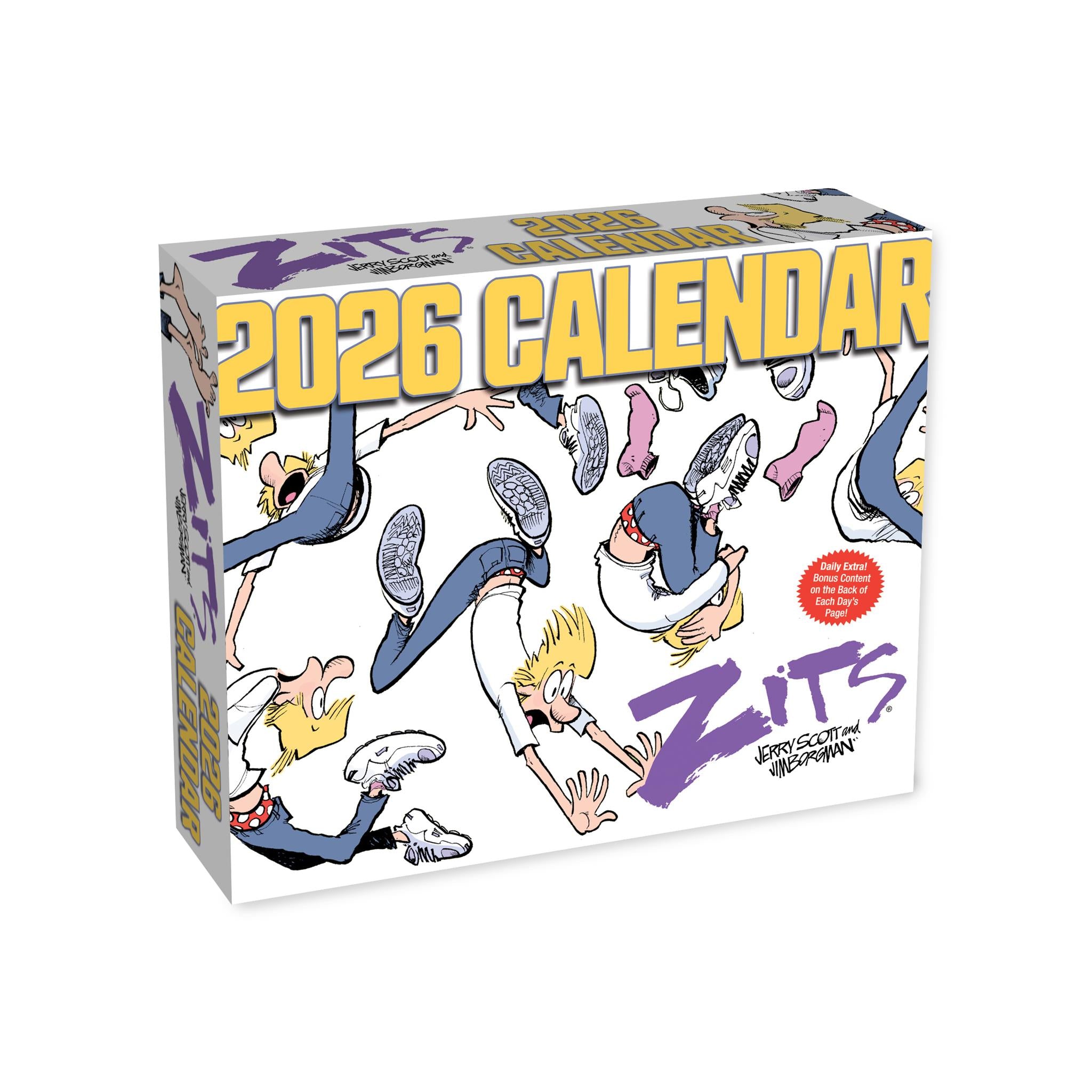 Zits 2026 Box Calendar