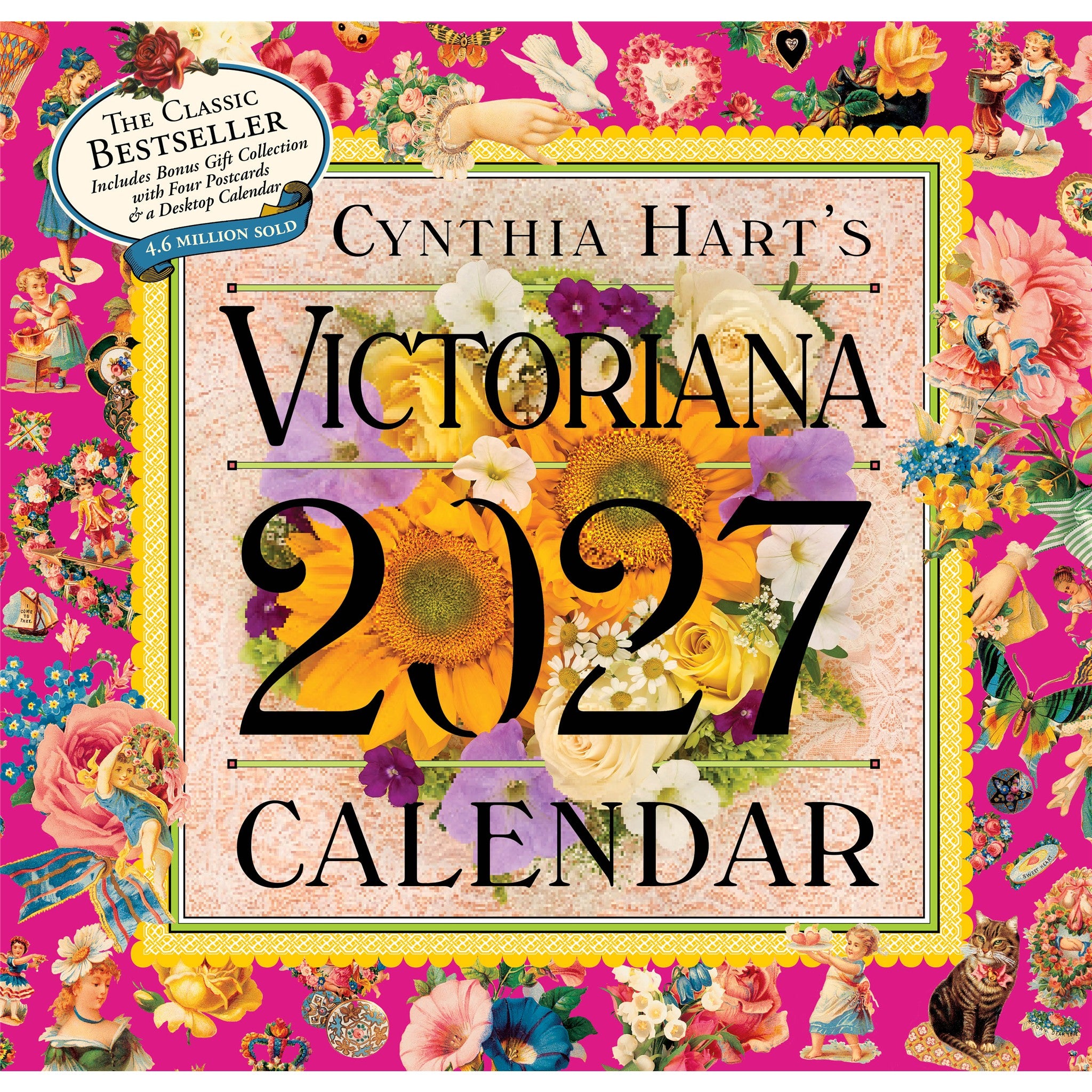 Cynthia Harts Victoriana 2027 Wall Calendar