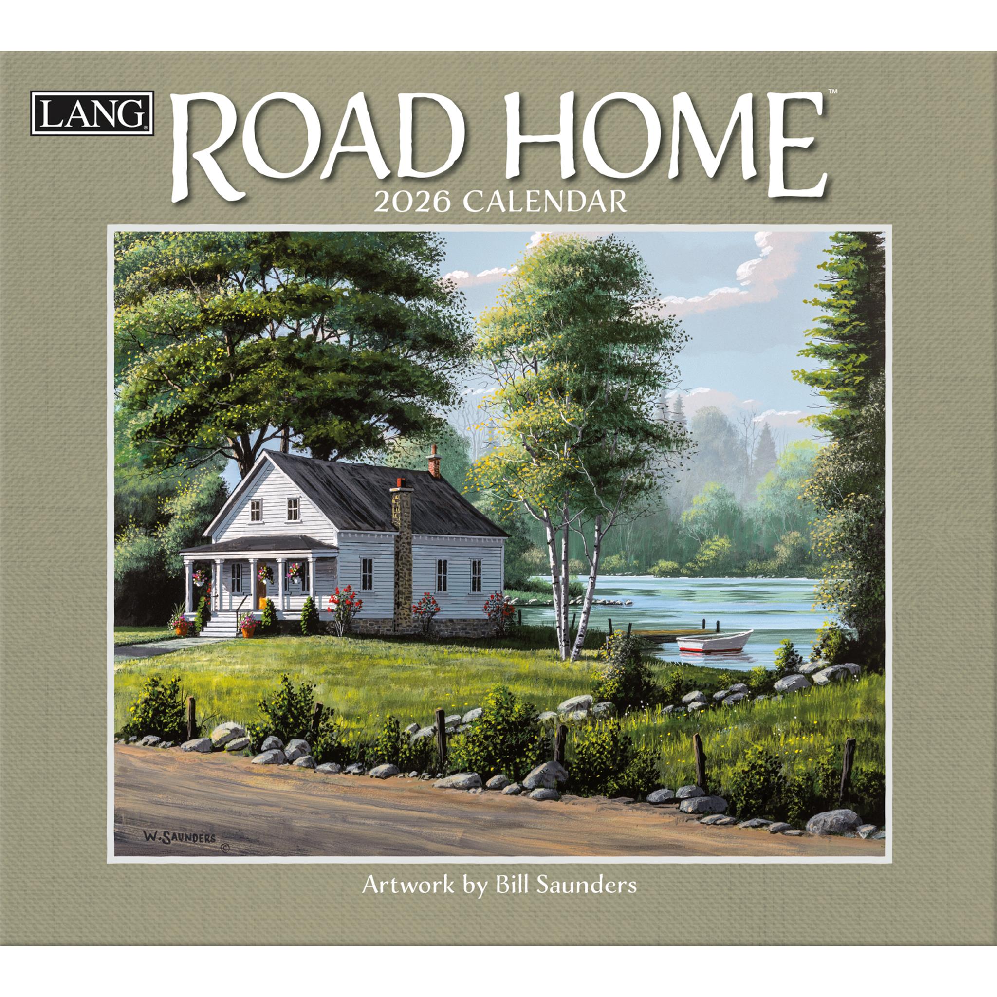 Road Home 2026 Wall Calendar