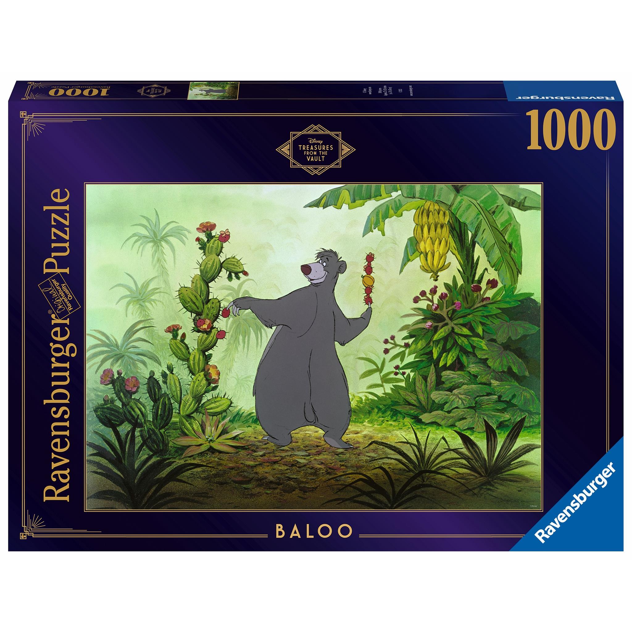 Baloo Disney Vault 1000 Piece Puzzle - Online Only