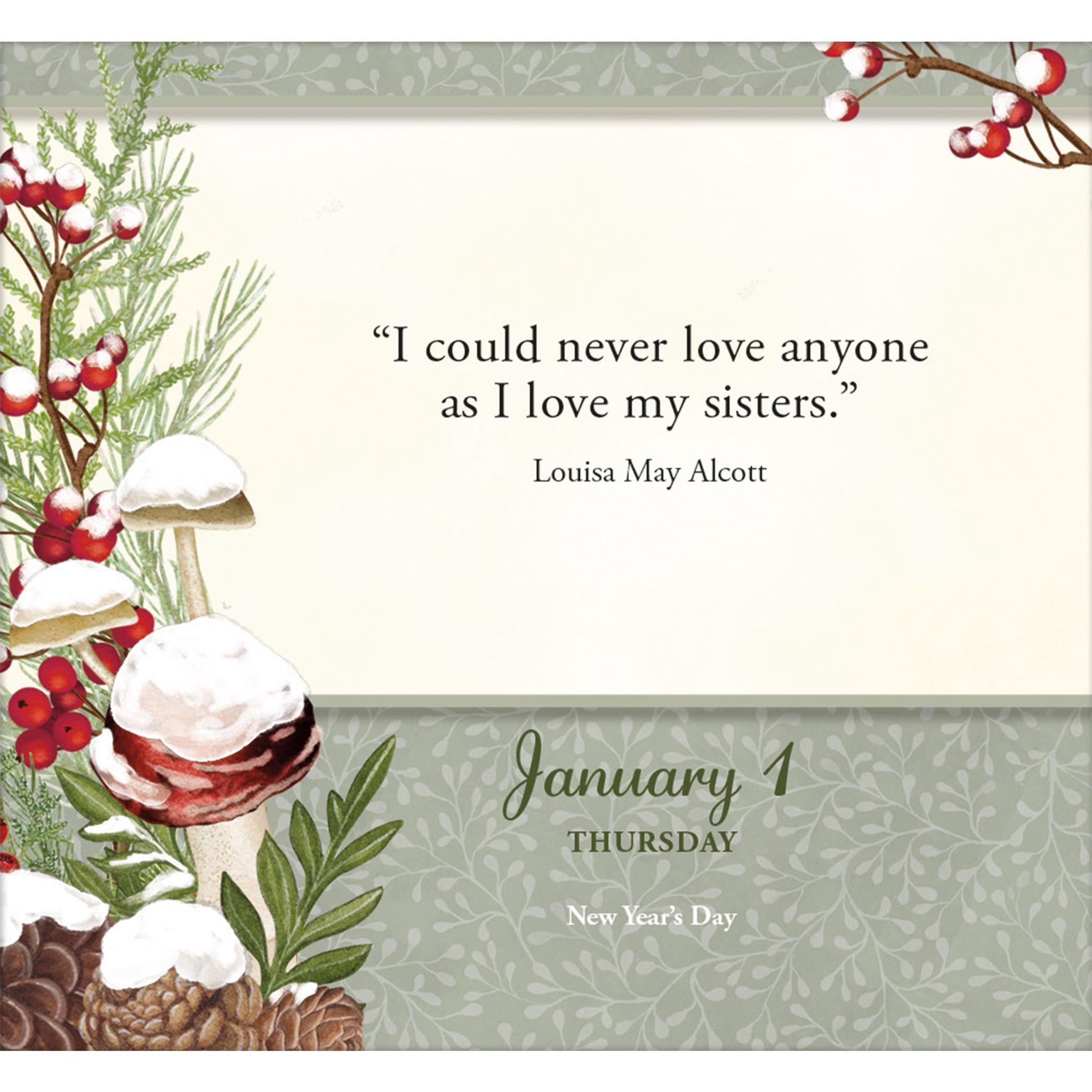 I Love You Sis 2026 Small Box Calendar