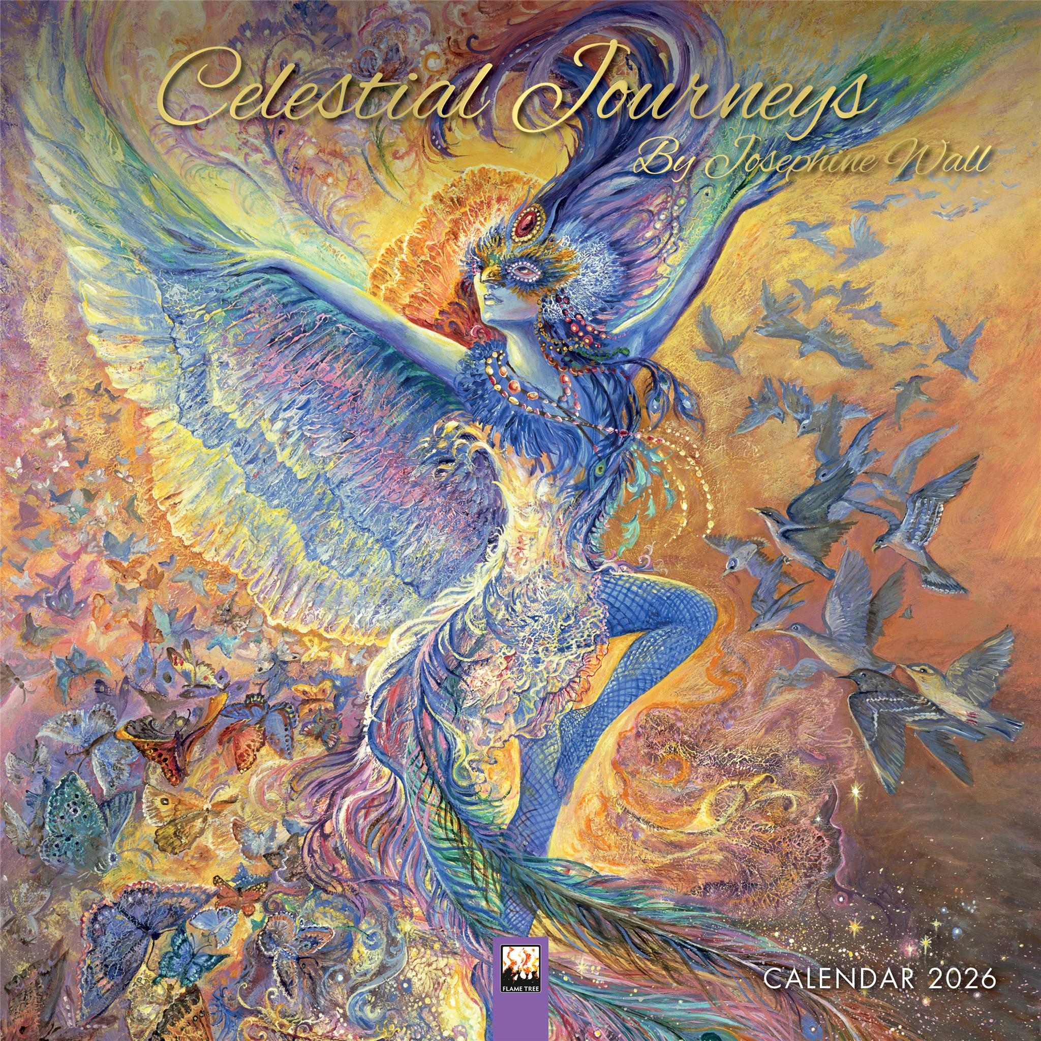 Celestial Journeys By Josephine Wall 2026 Wall Calendar