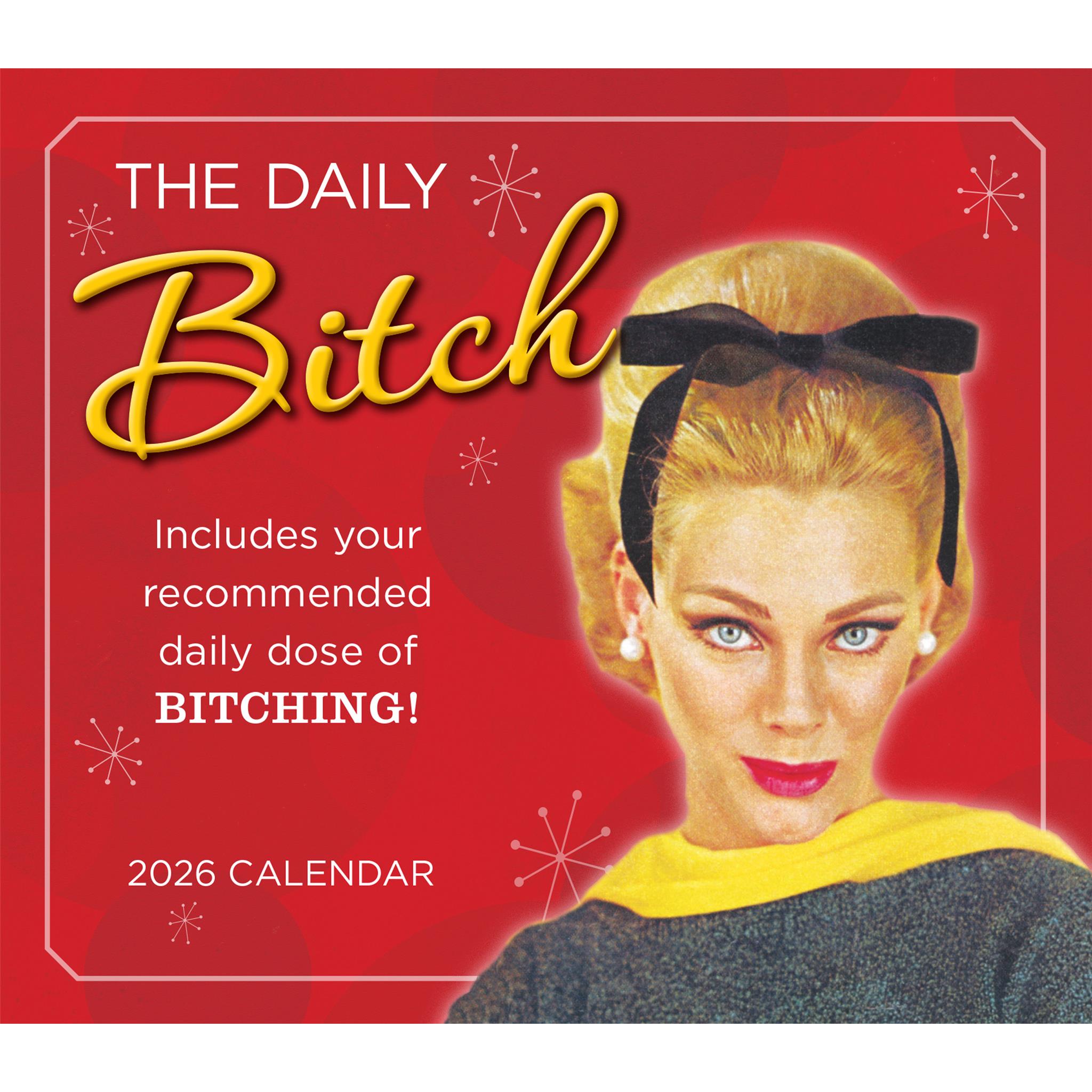 Daily Bitch 2026 Box Calendar packaging image