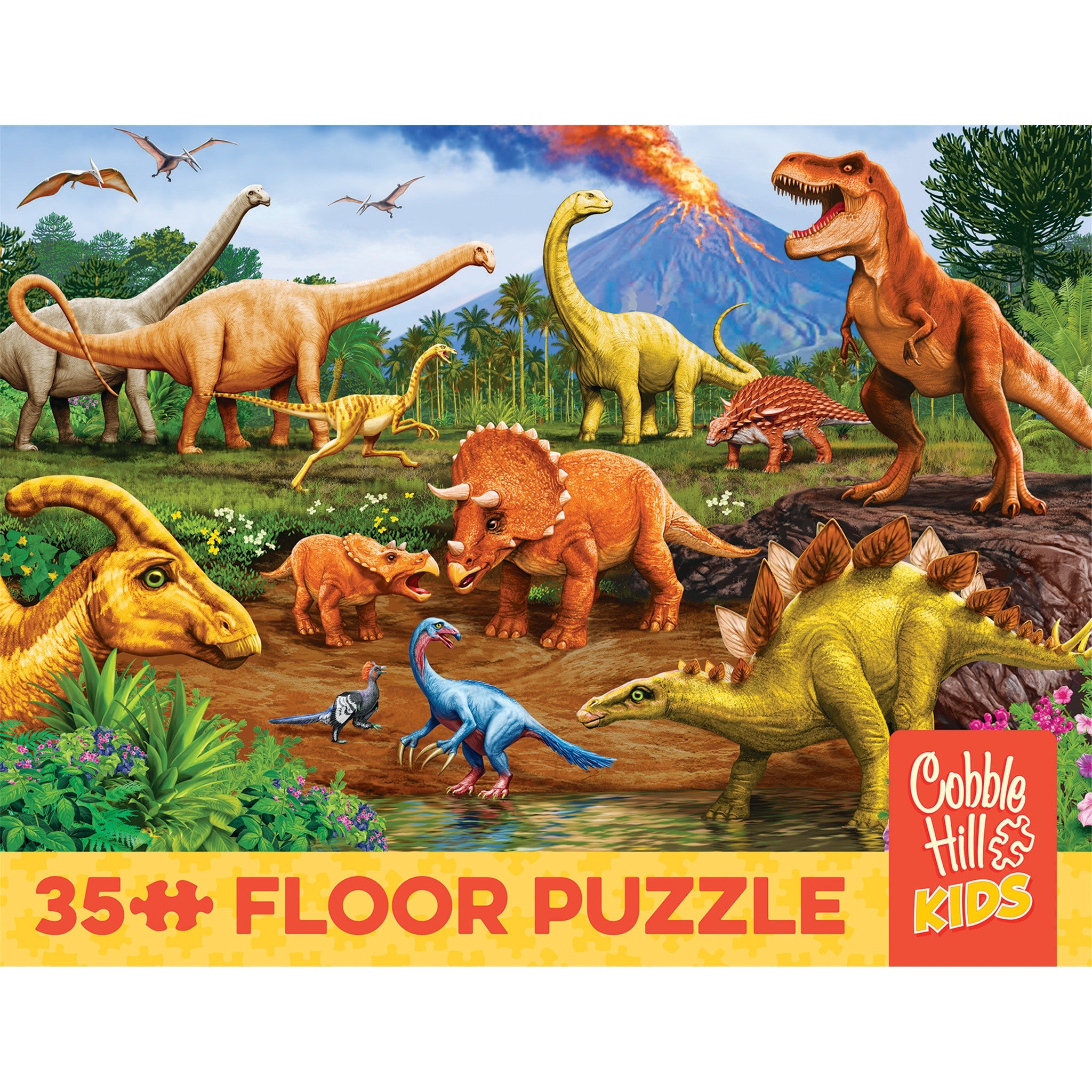 Dinos 35 Piece Floor Puzzle - Online Only