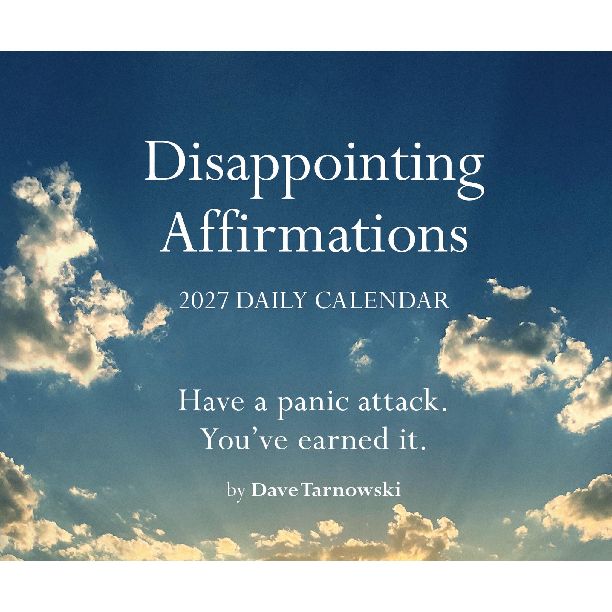Disappointing Affirmations 2027 Box Calendar