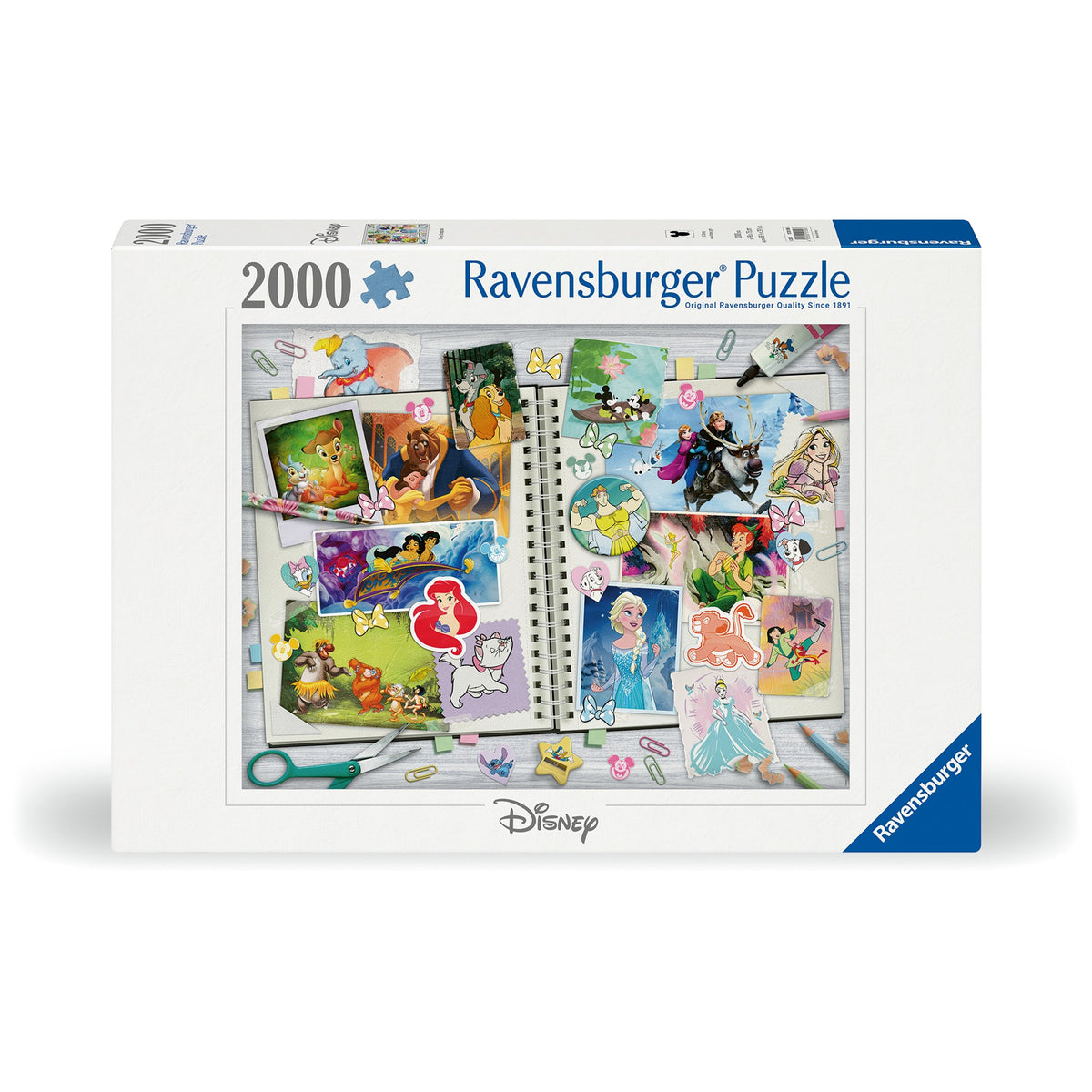 Disney Scrapbook 2000 Piece Puzzle