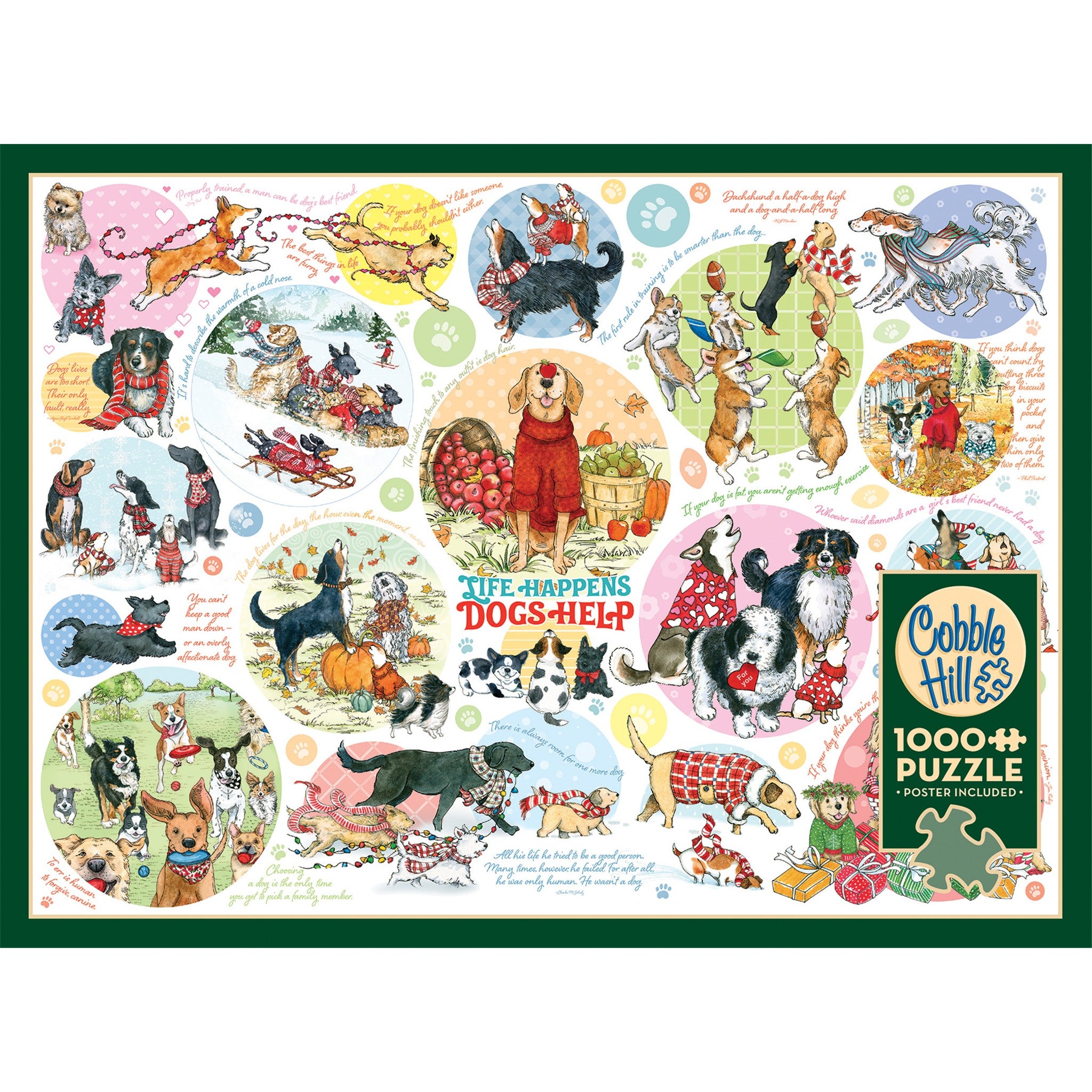 Dog Thoughts 1000 Piece Puzzle
