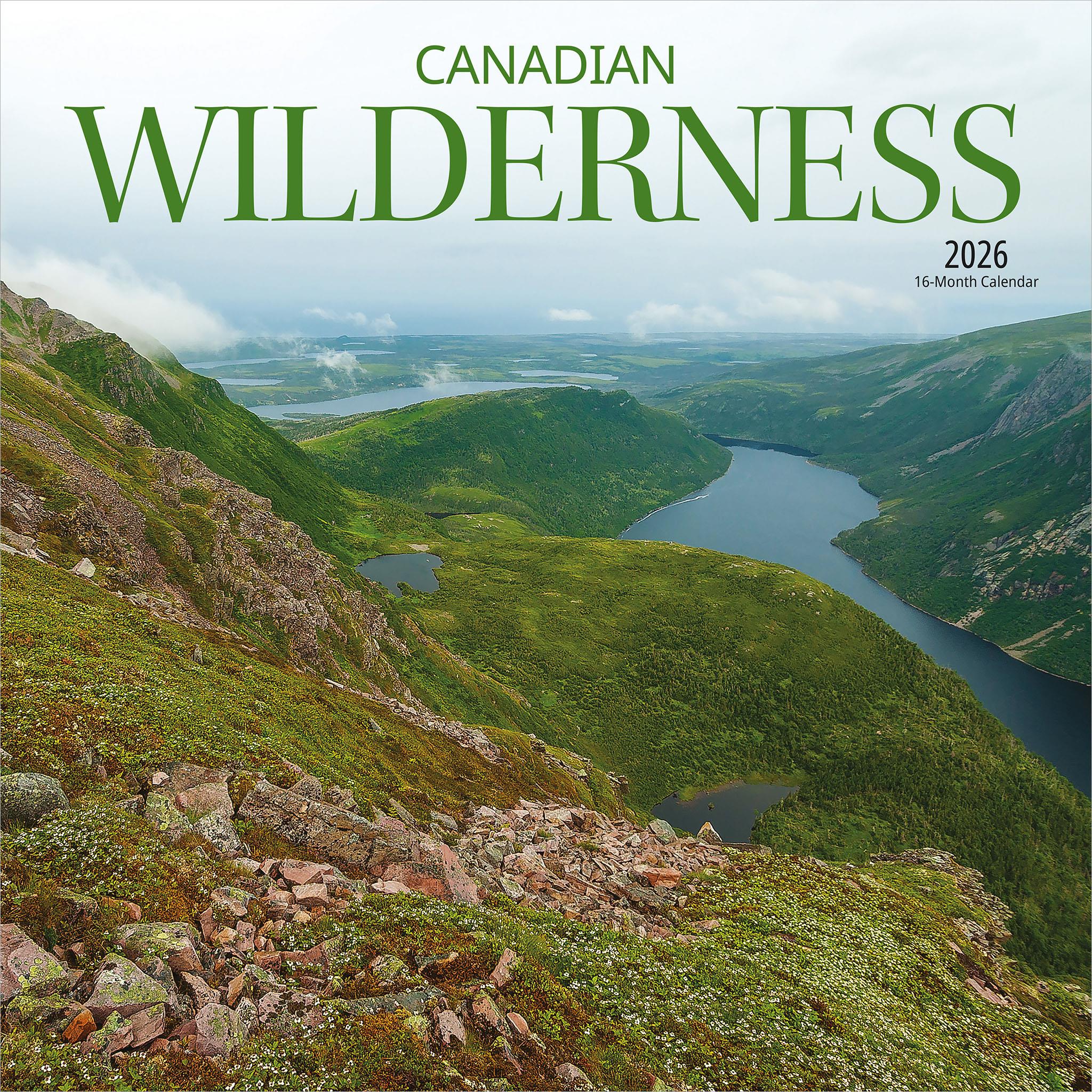 Canadian Wilderness 2026 Wall Calendar - Online Only