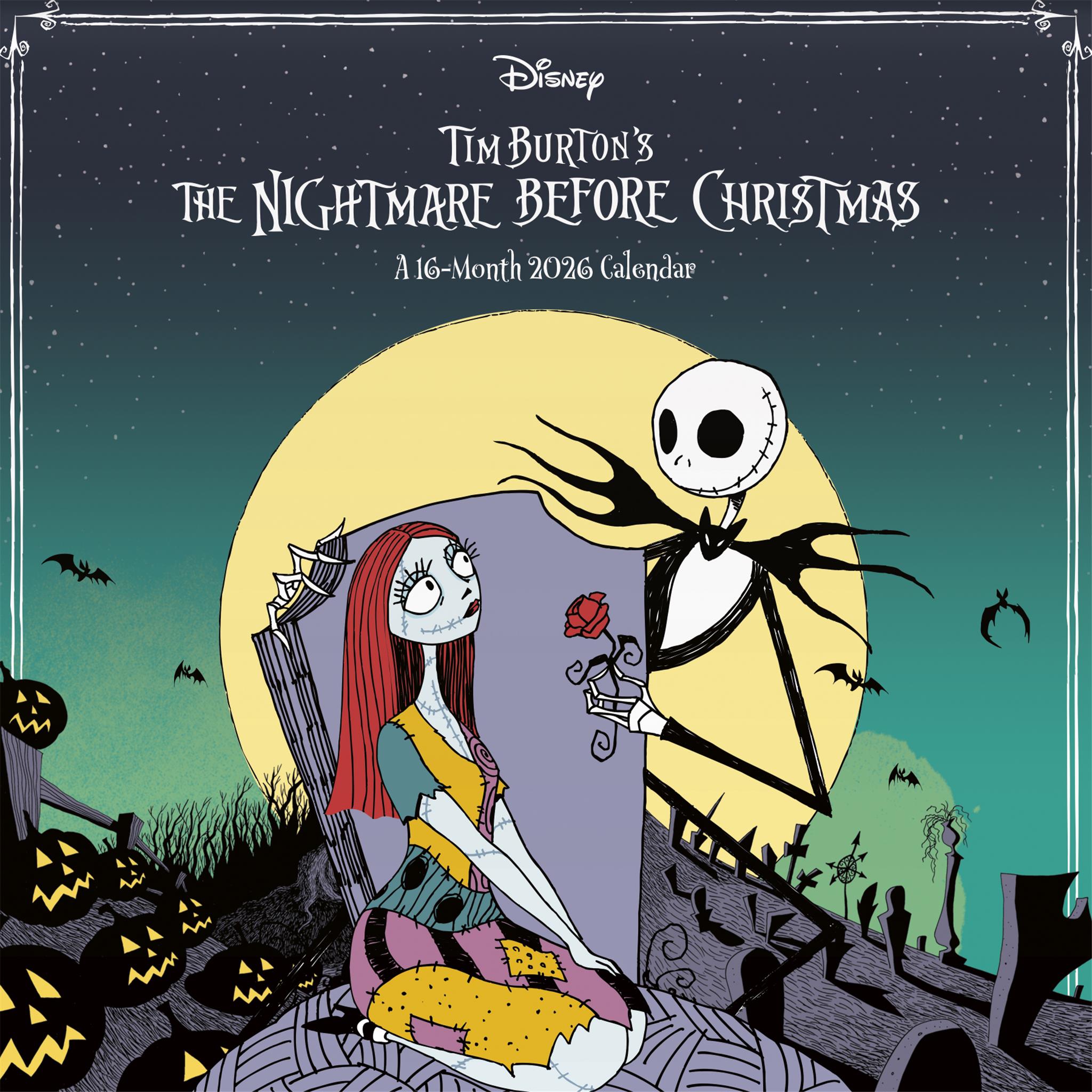 Nightmare Before Christmas 2026 Mini Calendar