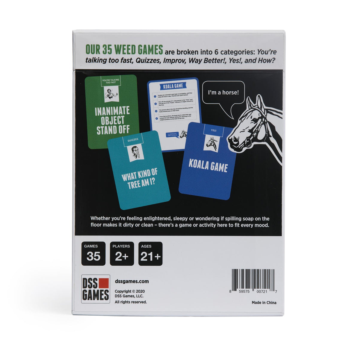 Weed Games for People - Calendar Club Canada