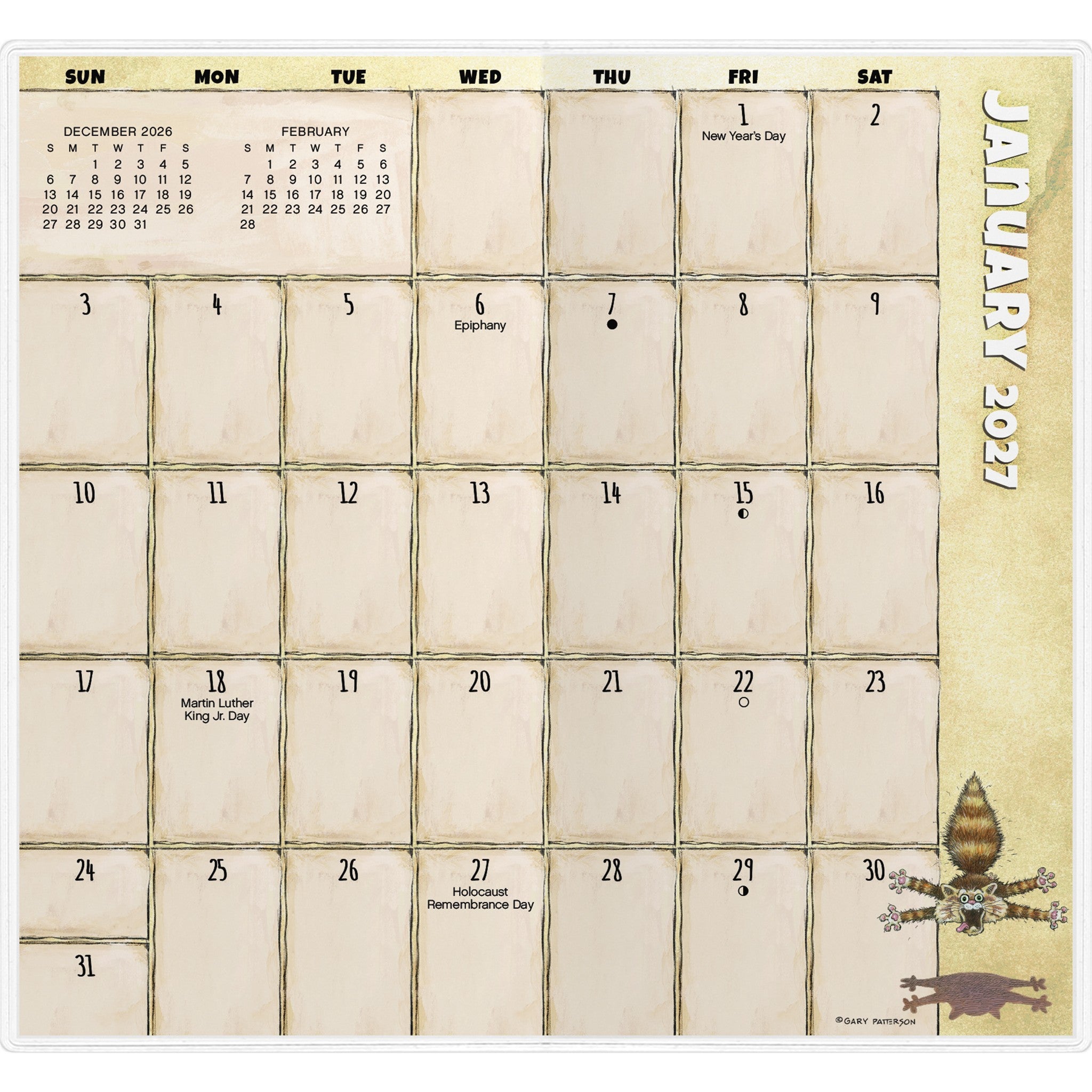 Gary Patterson - Cats 2027-2028 2-Year Pocket Planner - Online Only