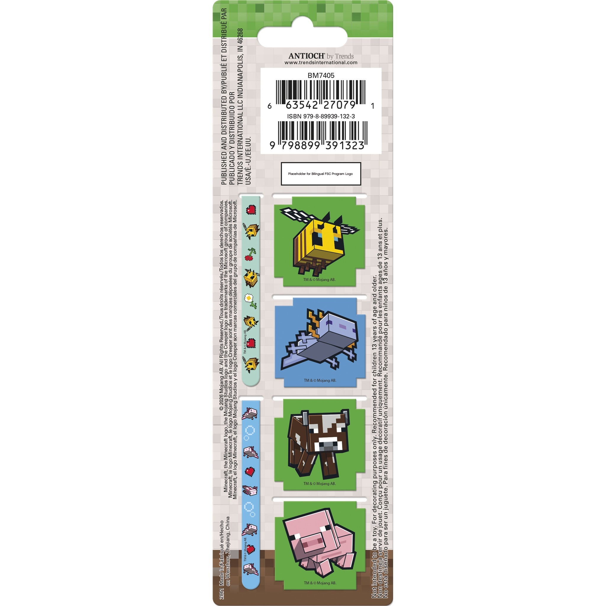Minecraft Animals Page Clips