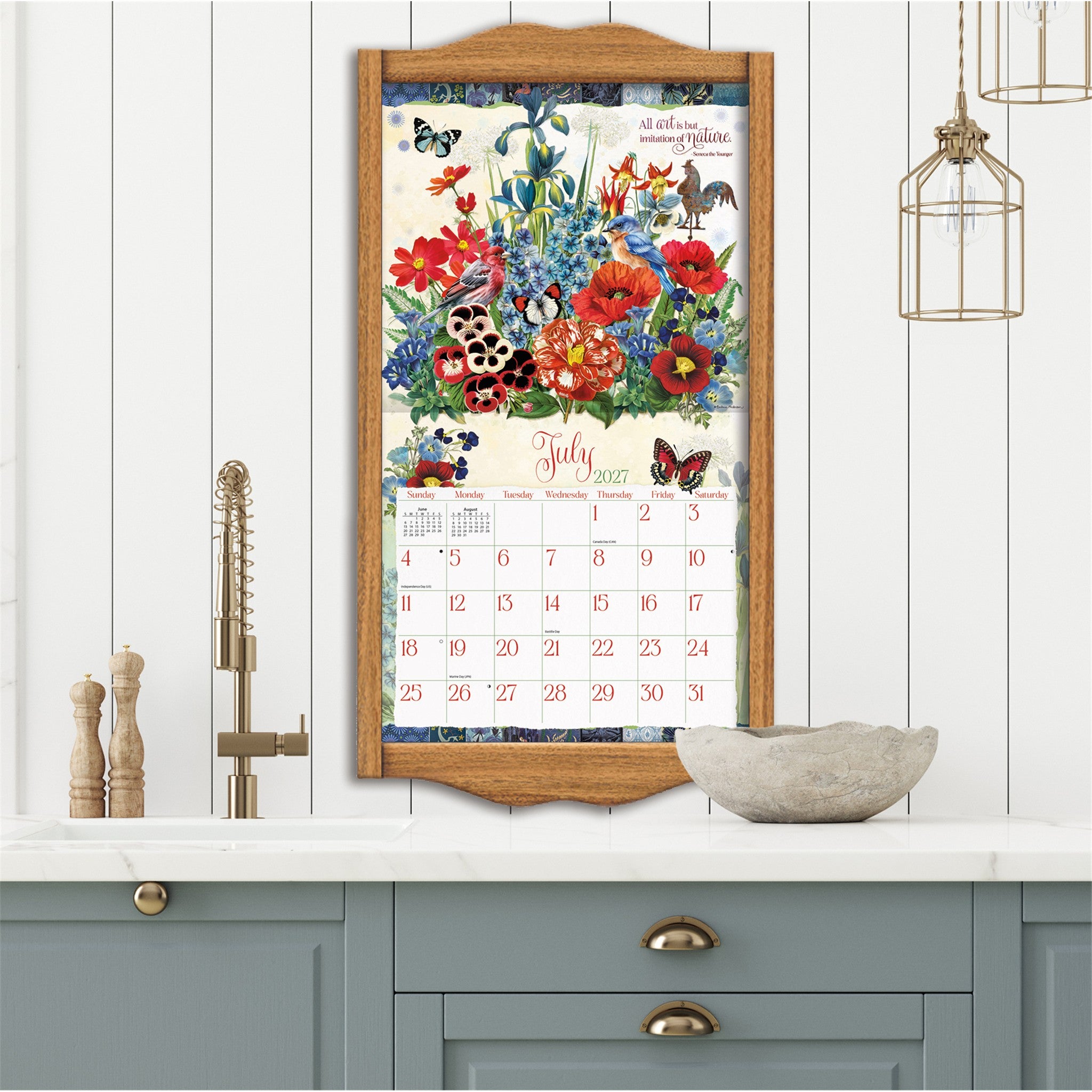 Garden Botanicals 2027 Wall Calendar - Online Only