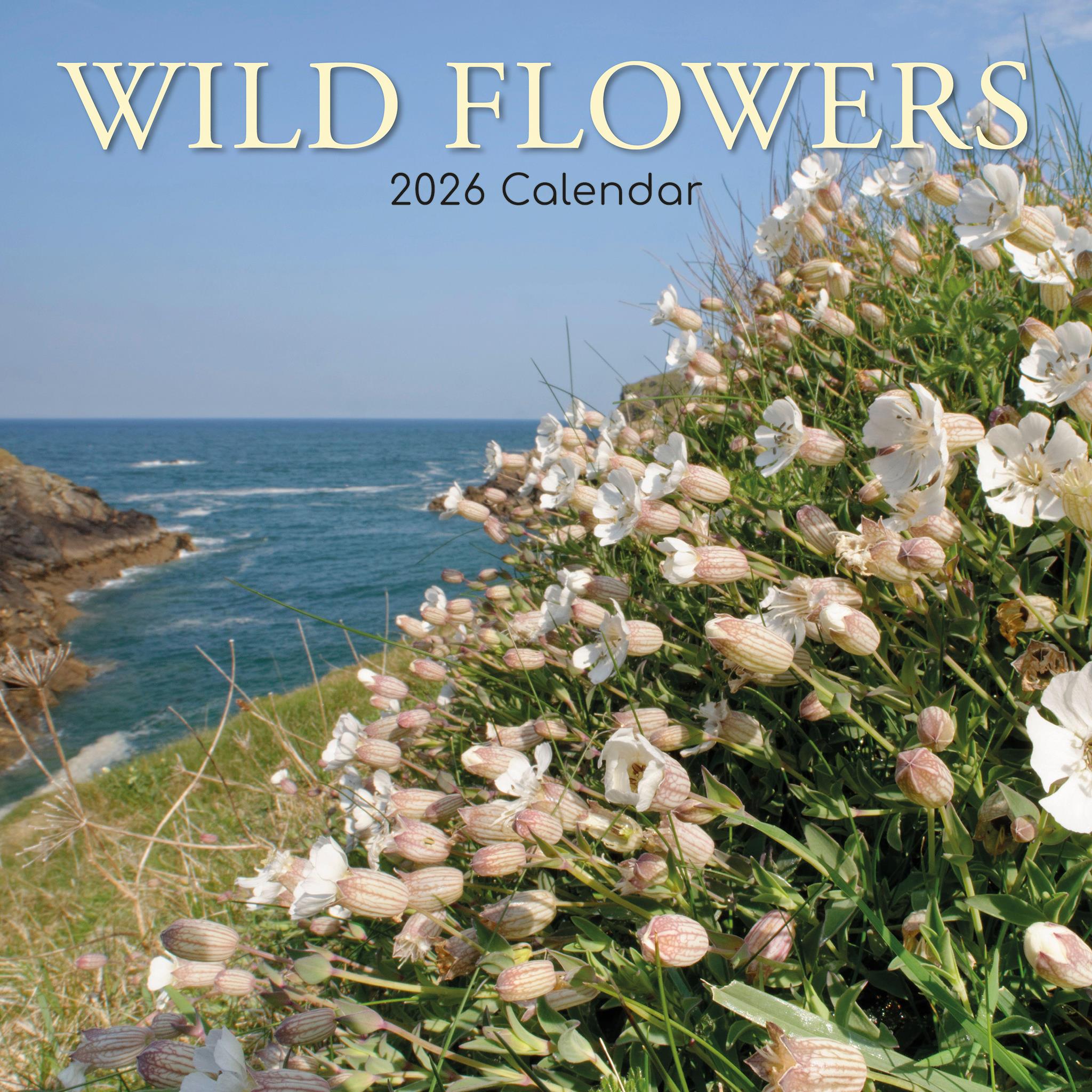 Wildflowers 2026 Wall Calendar - Calendar Club Canada