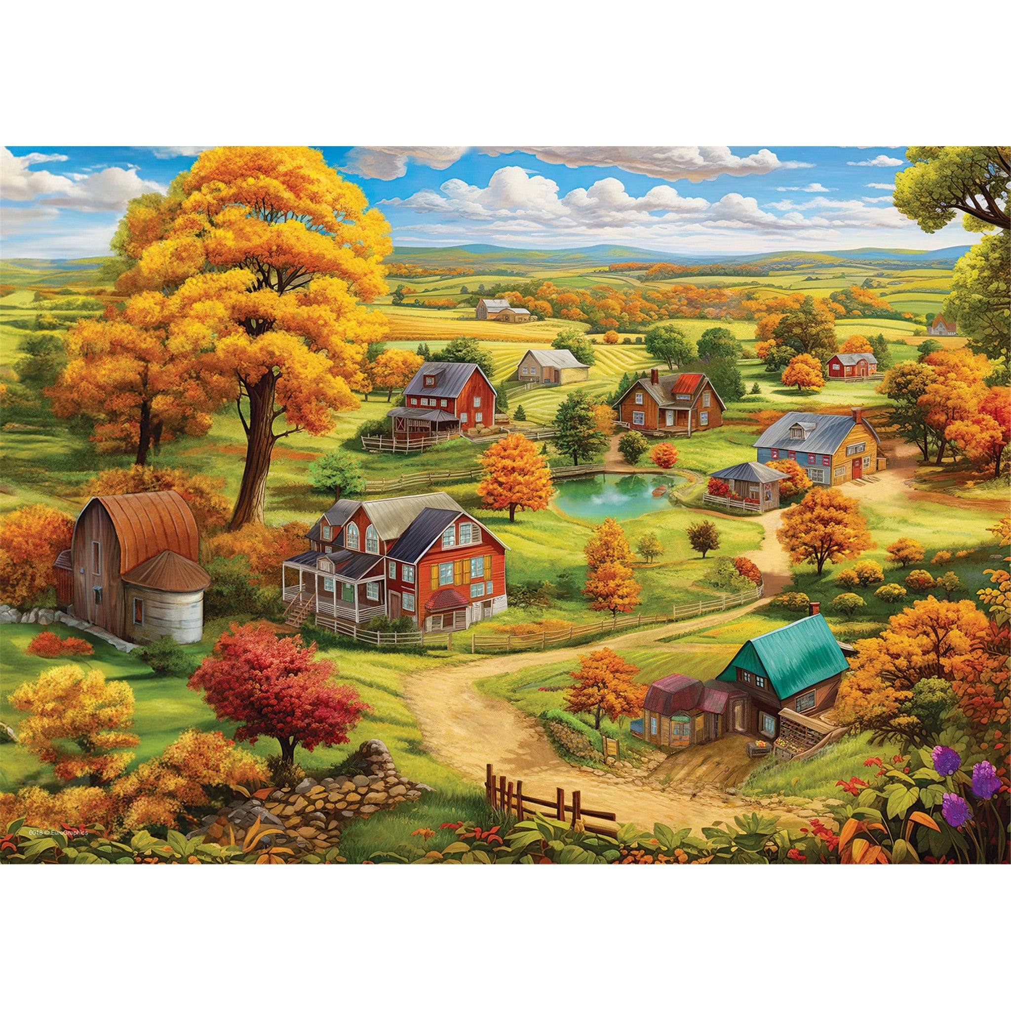 Peaceful Living 24 Piece Puzzle