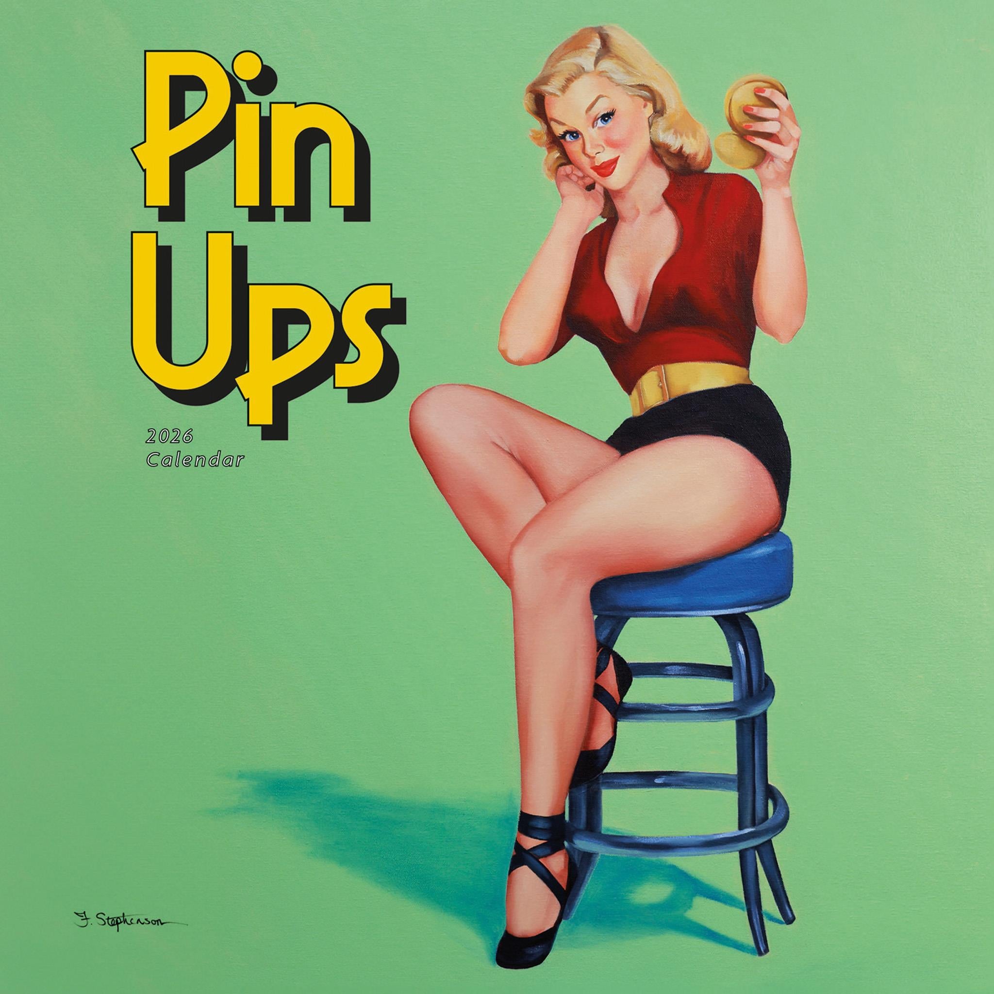 Pin Ups 2026 Mini Calendar