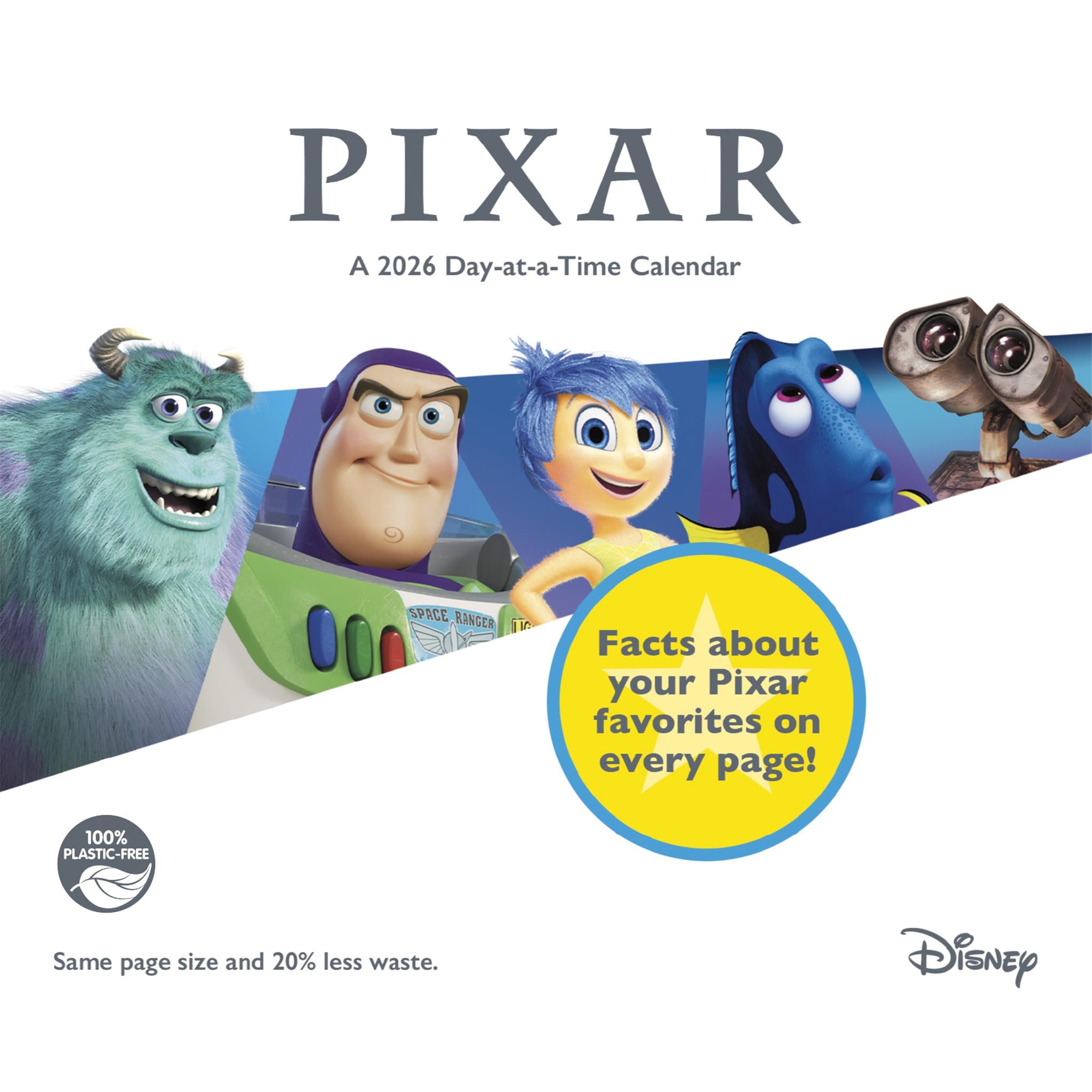 Disney Pixar 2026 Box Calendar - Online Only
