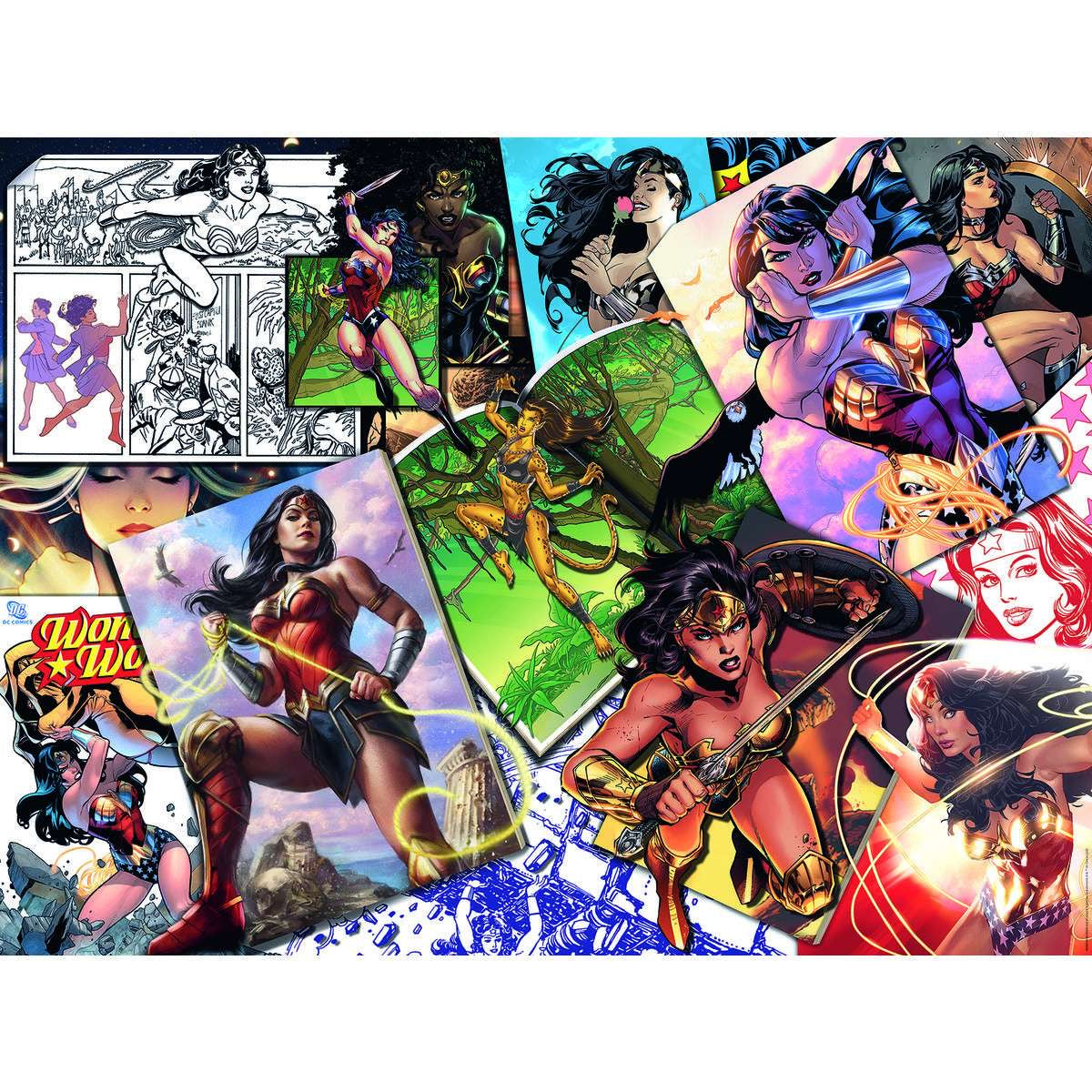 Wonder Woman 1500 Piece Puzzle - Online Only