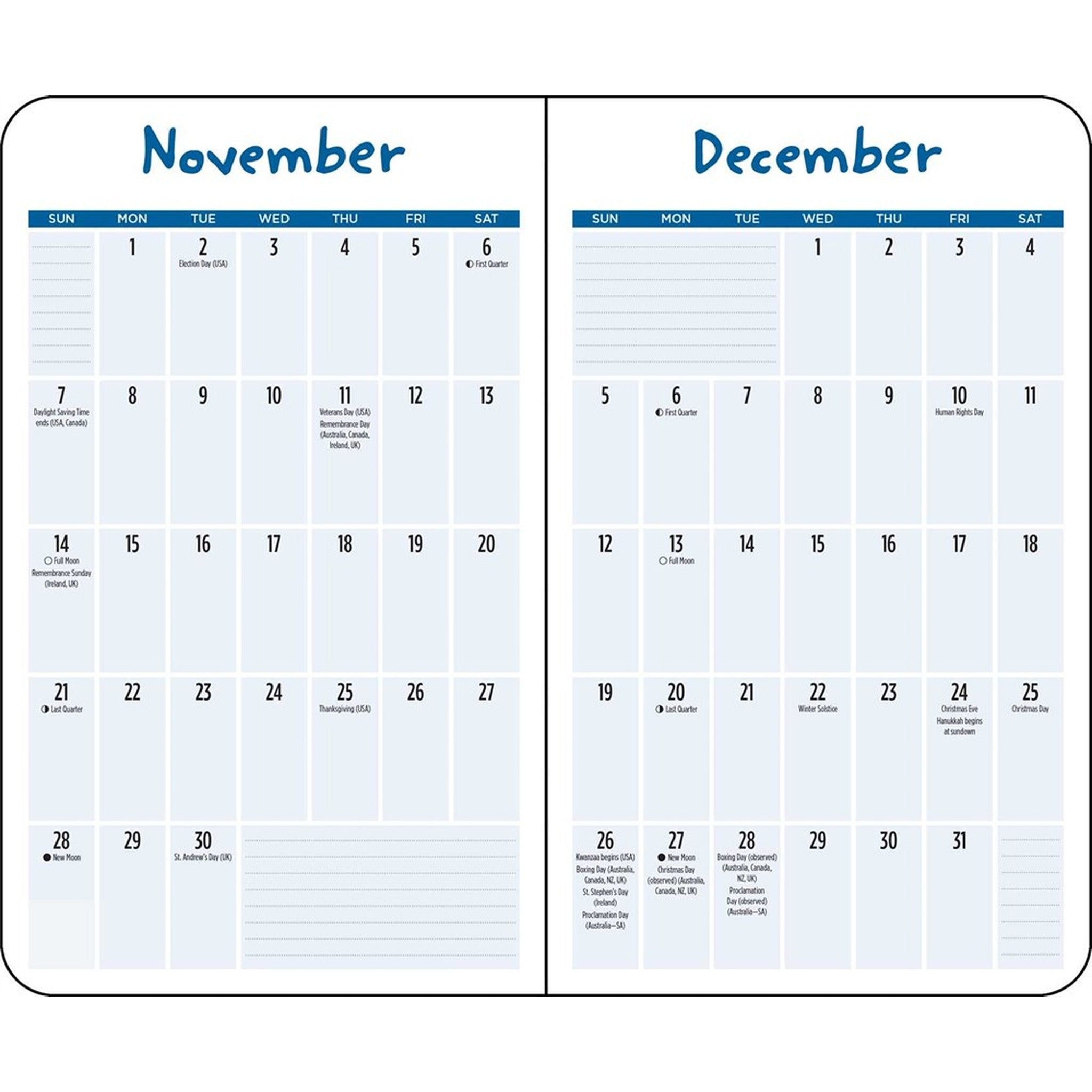 Thoughts of Dog 2027 Engagement Calendar
