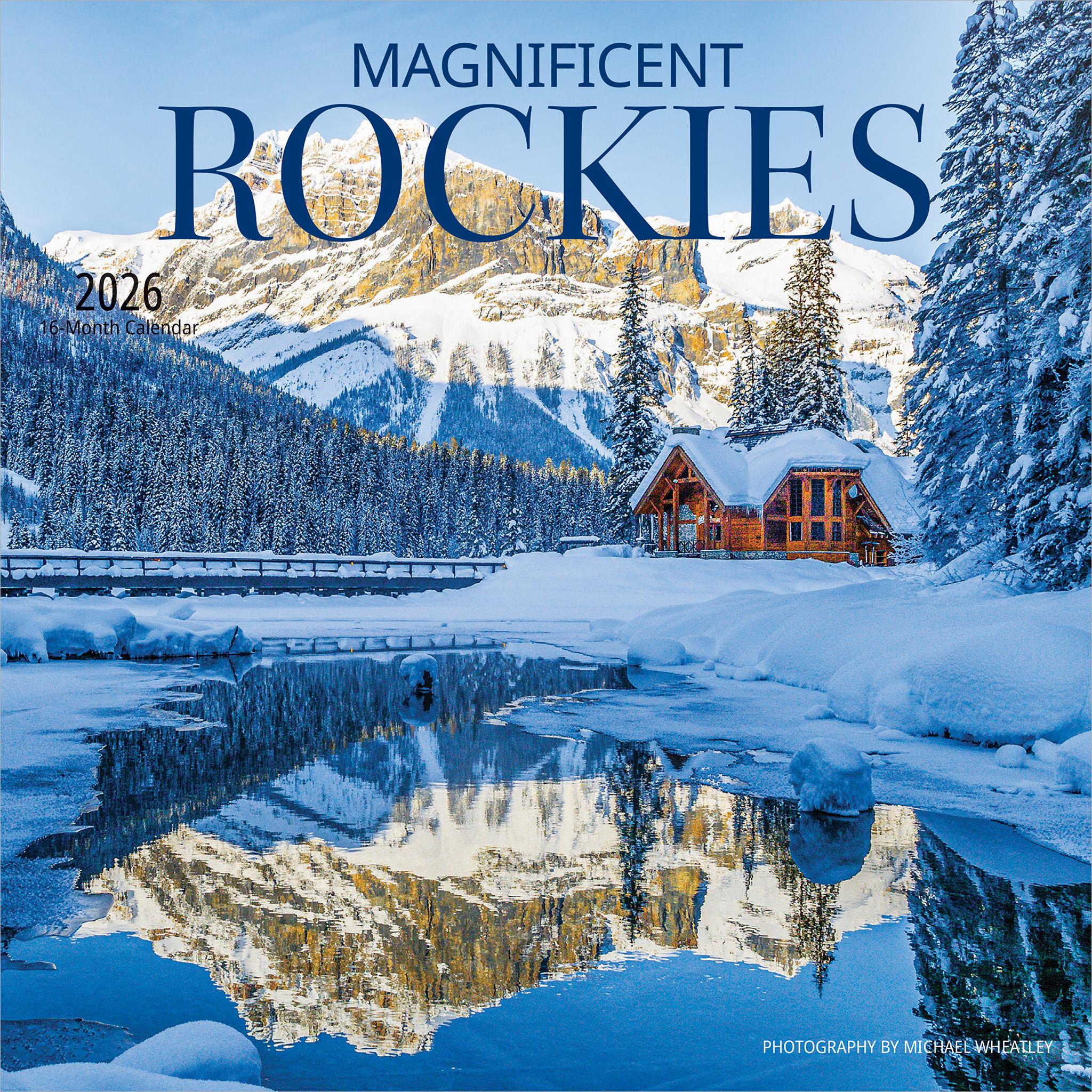 Magnificent Rockies 2026 Mini Calendar - Online Only