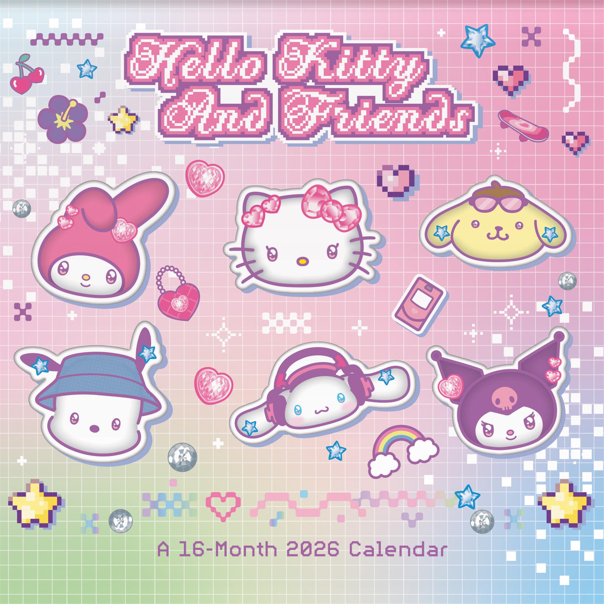 Hello Kitty 2026 Mini Calendar