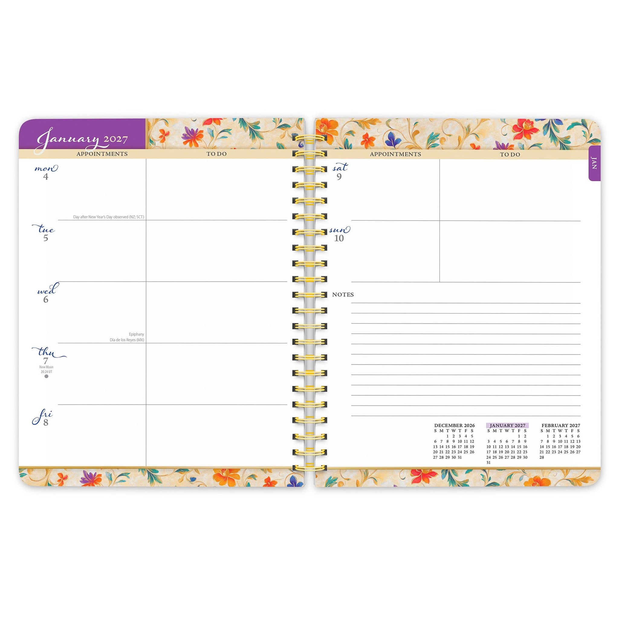 Tuscan Delight 2027 Engagement Calendar