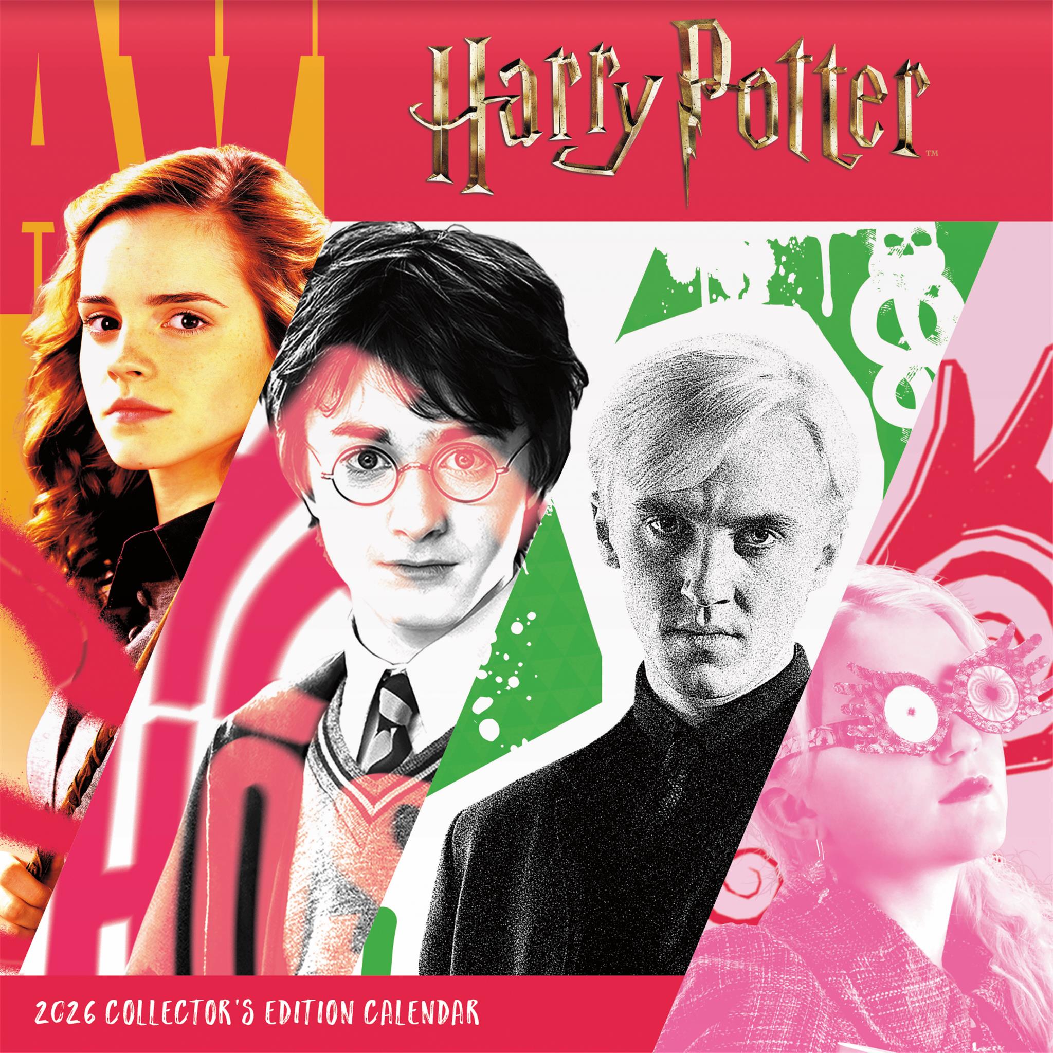 Harry Potter Collectors Edition 2026 Wall Calendar