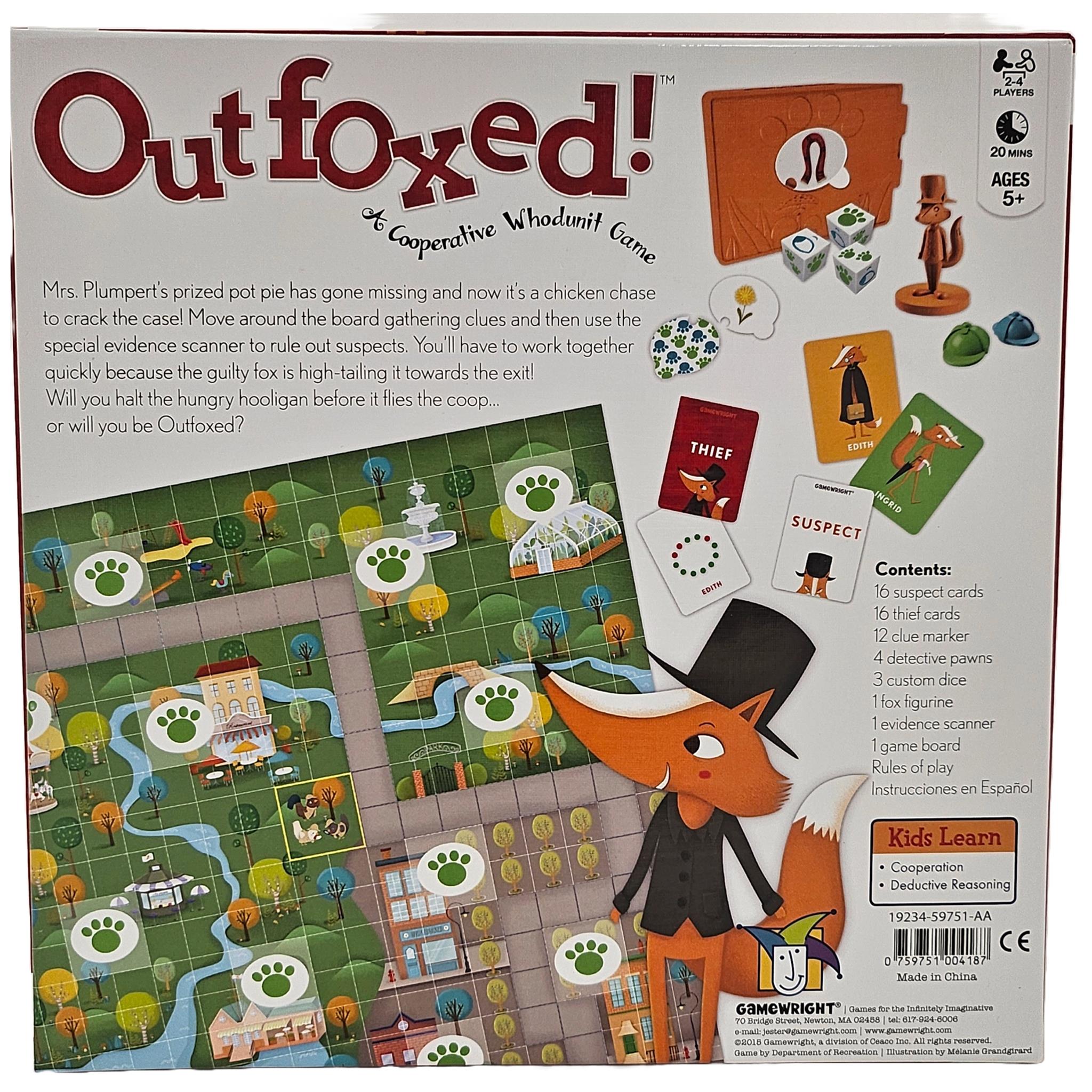 Outfoxed! - Calendar Club Canada