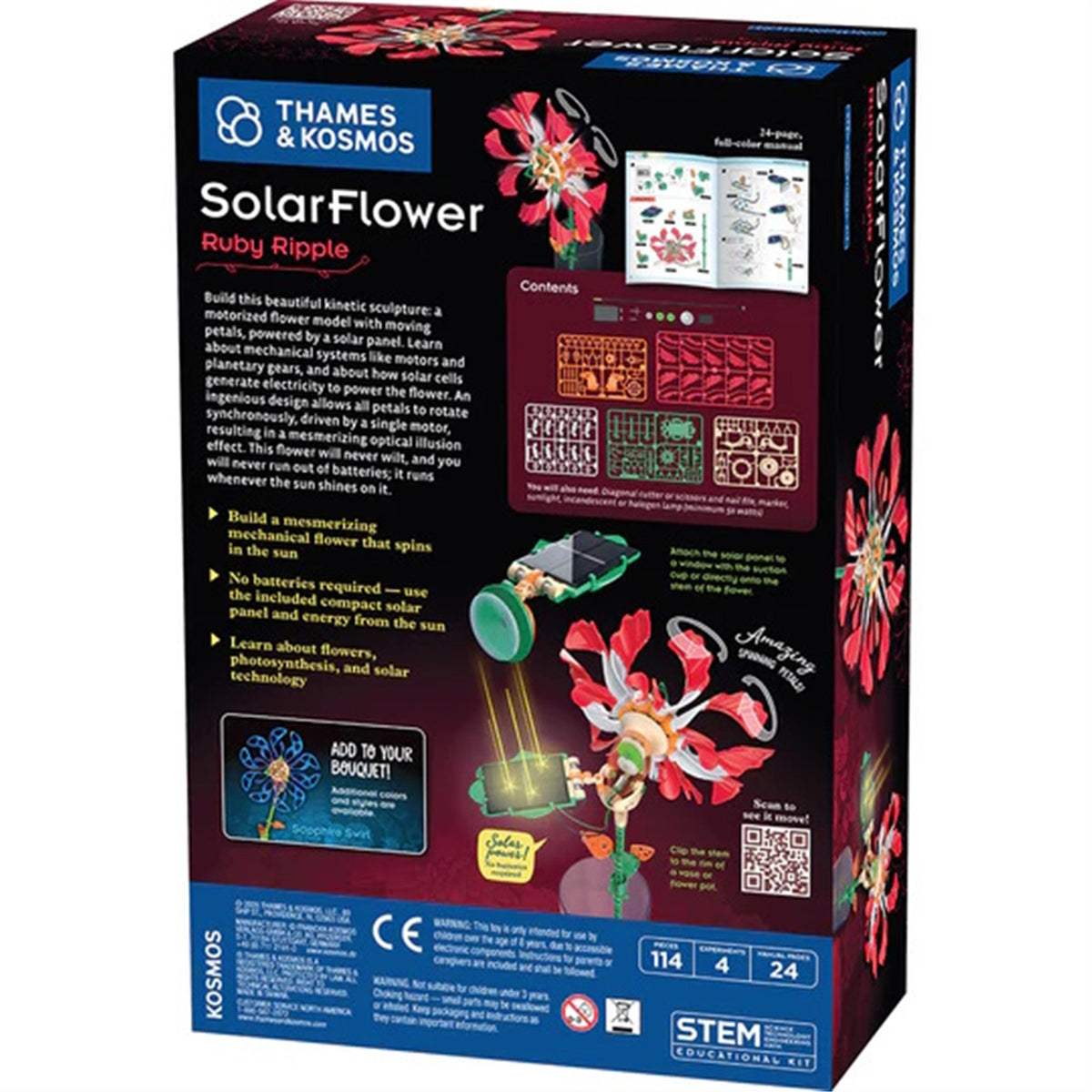 SolarFlower Ruby Ripple