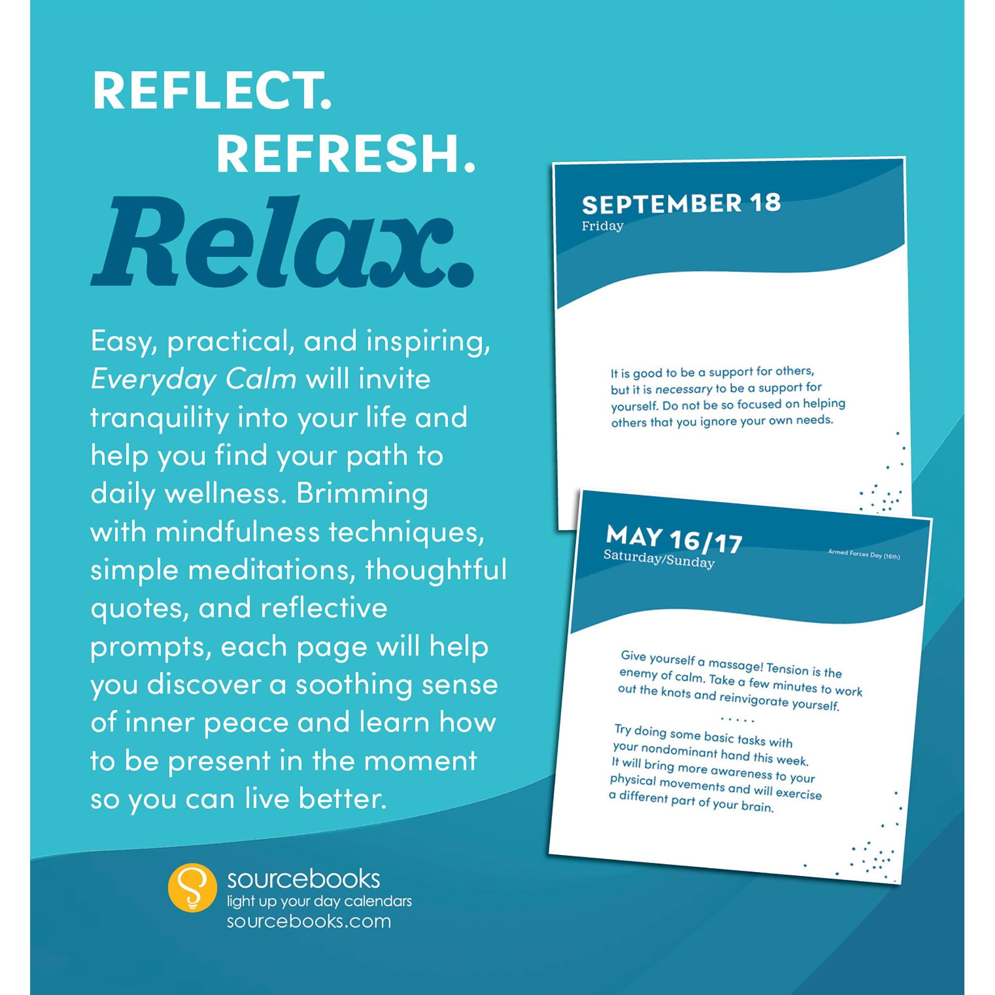 Everyday Calm 2026 Box Calendar - Online Only