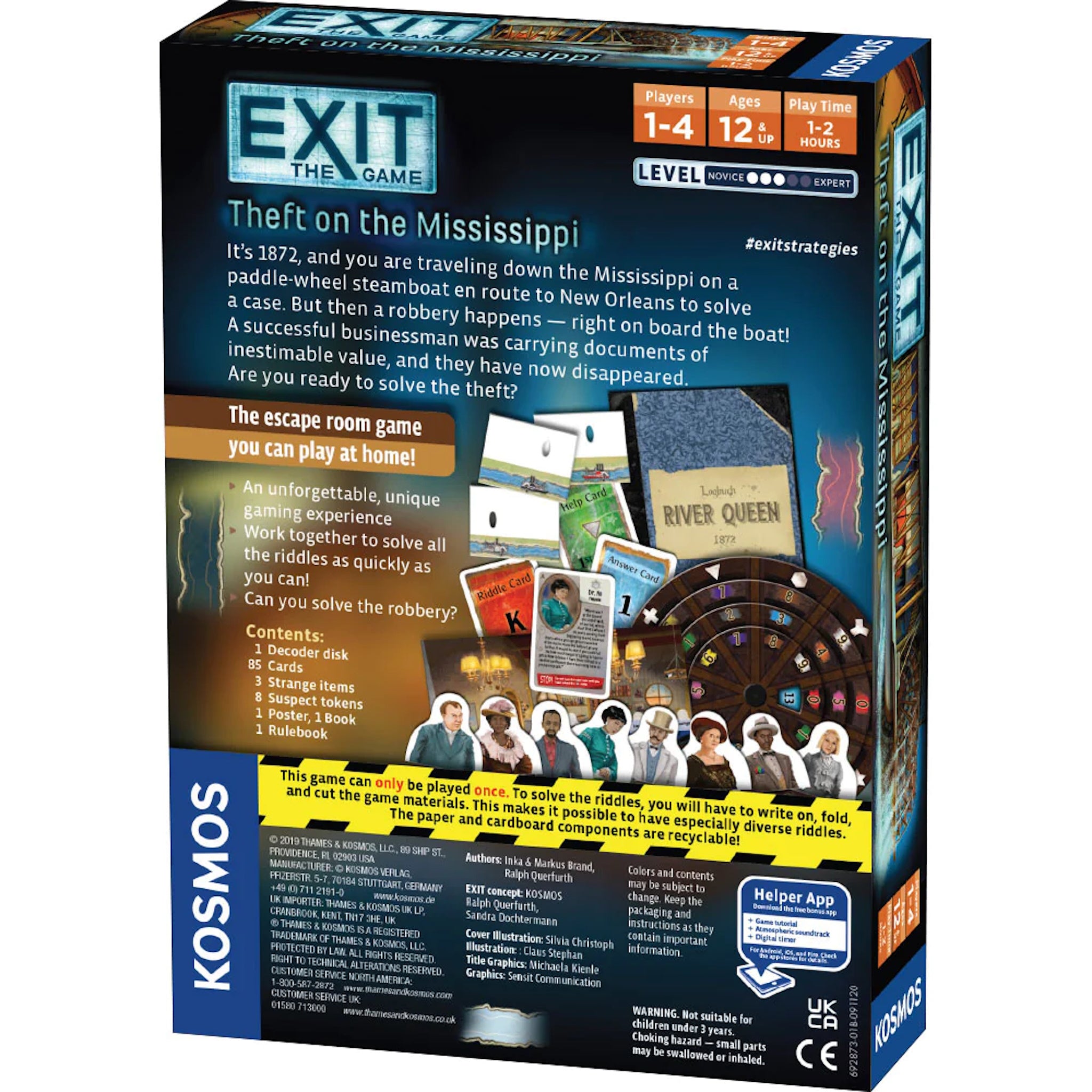 EXIT Theft on the Mississippi - Calendar Club Canada