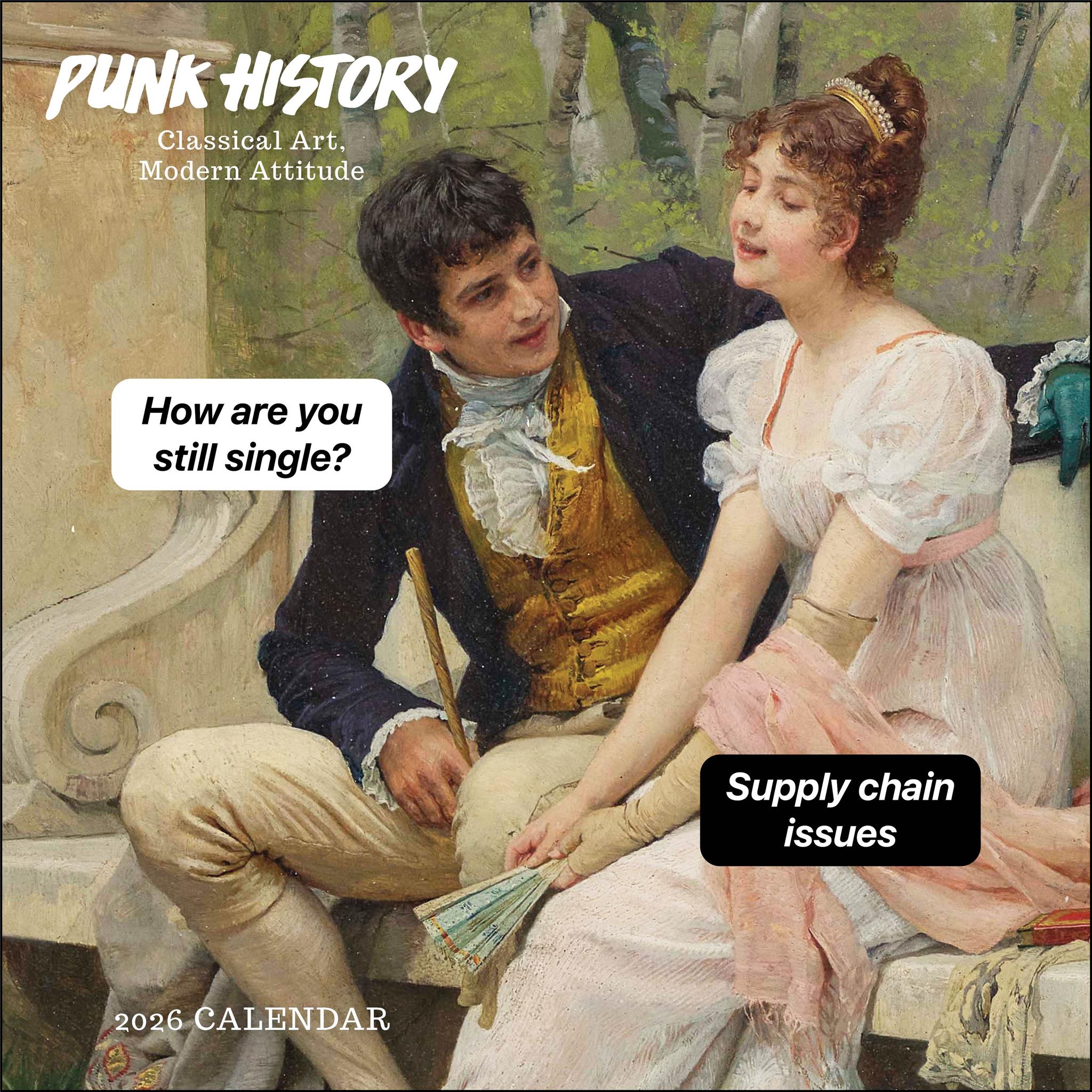 Punk History 2026 Wall Calendar - Online Only