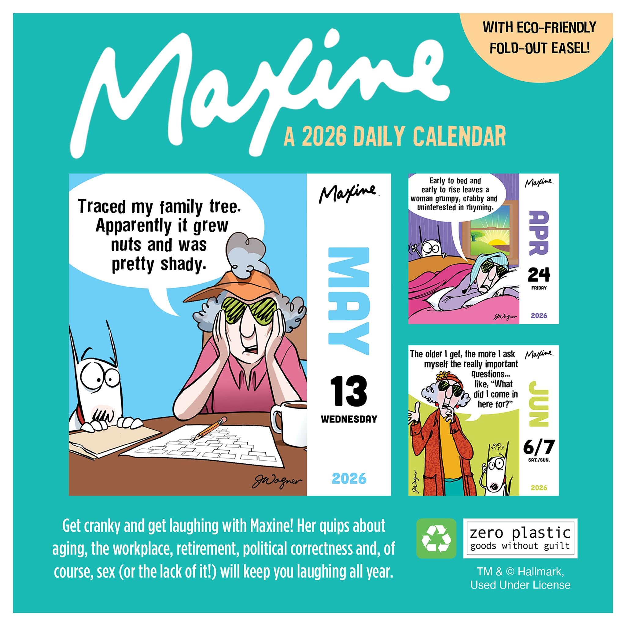 Maxine 2026 Box Calendar