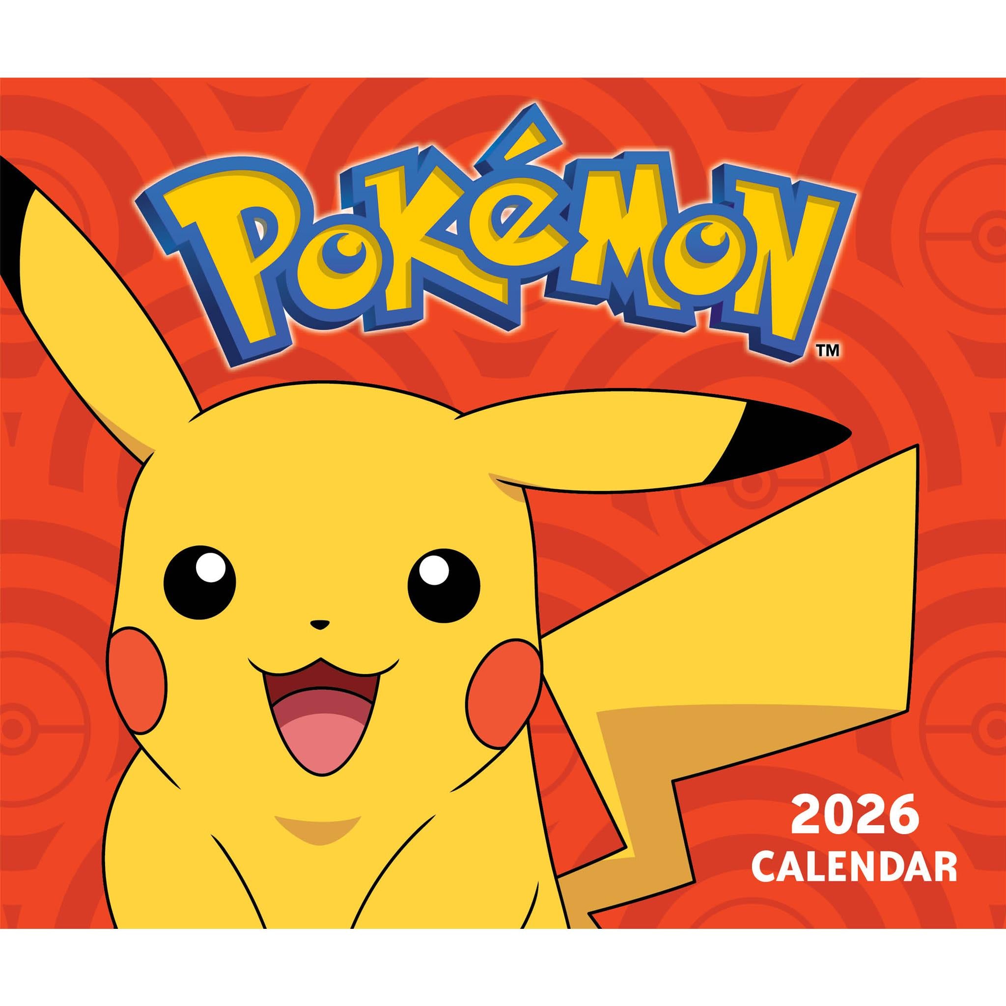 Pokémon 2026 Box Calendar