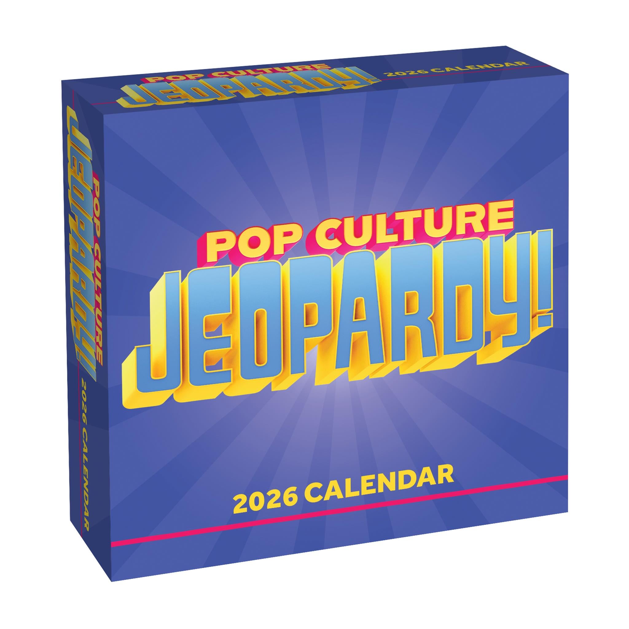 Pop Culture Jeopardy! 2026 Box Calendar - Online Only
