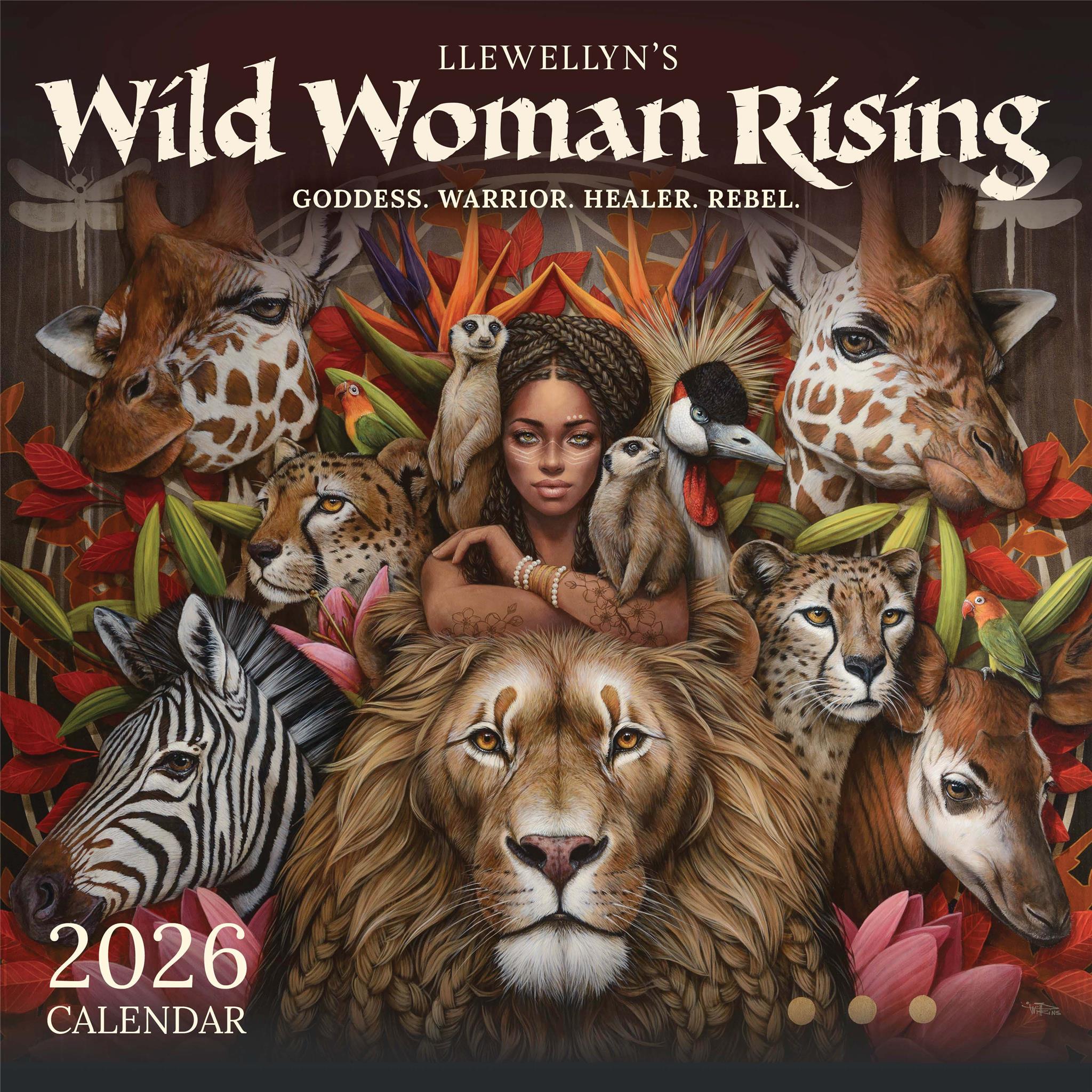 Wild Woman Rising 2026 Wall Calendar