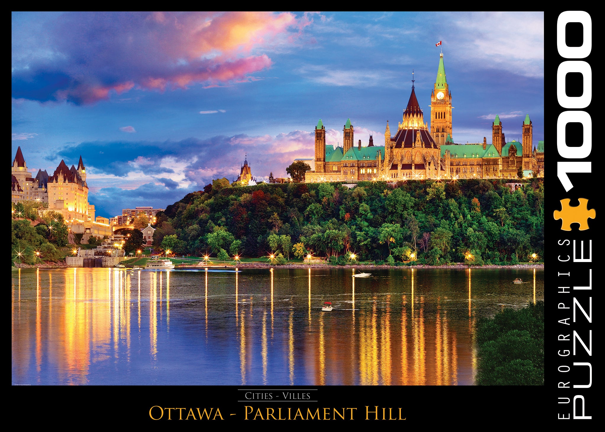 Ottawa Parliament Hill 1000 Piece Puzzle - Online Only