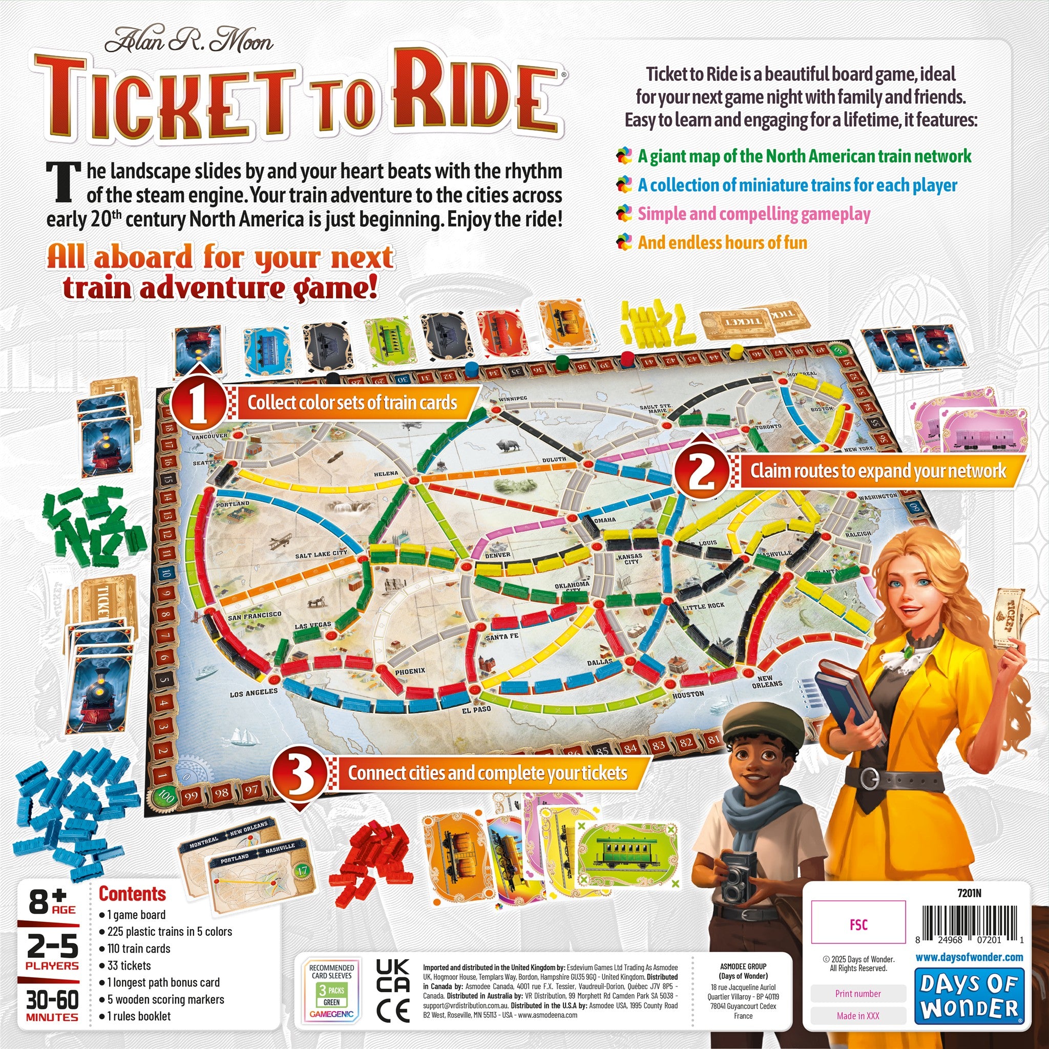 Ticket to Ride - Calendar Club Canada
